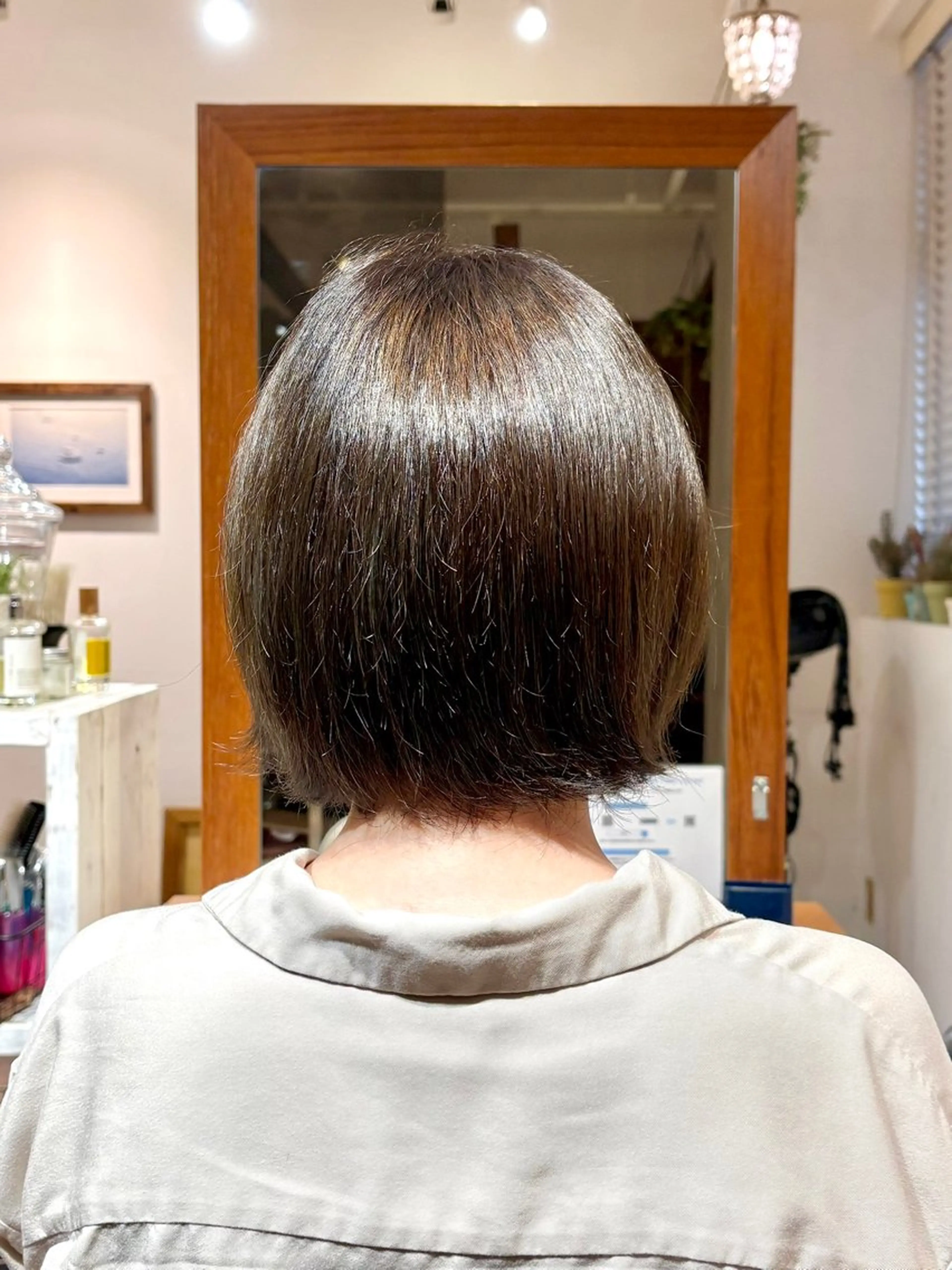 ショート カラー Yu-ka🌼*･ カラー縮毛矯正❣️のヘアスタイル