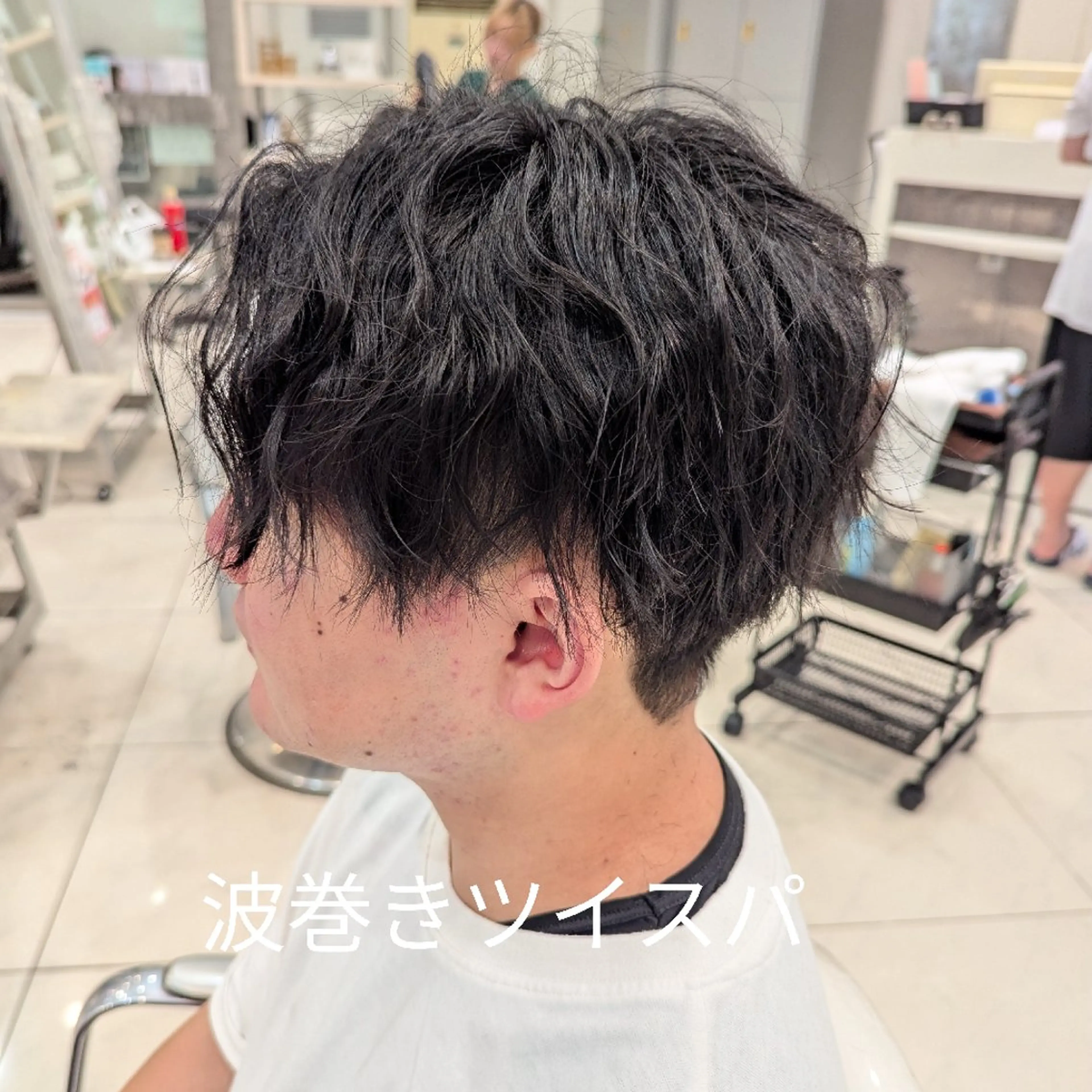 ショート パーマ 髪質改善 カミムラのヘアスタイル