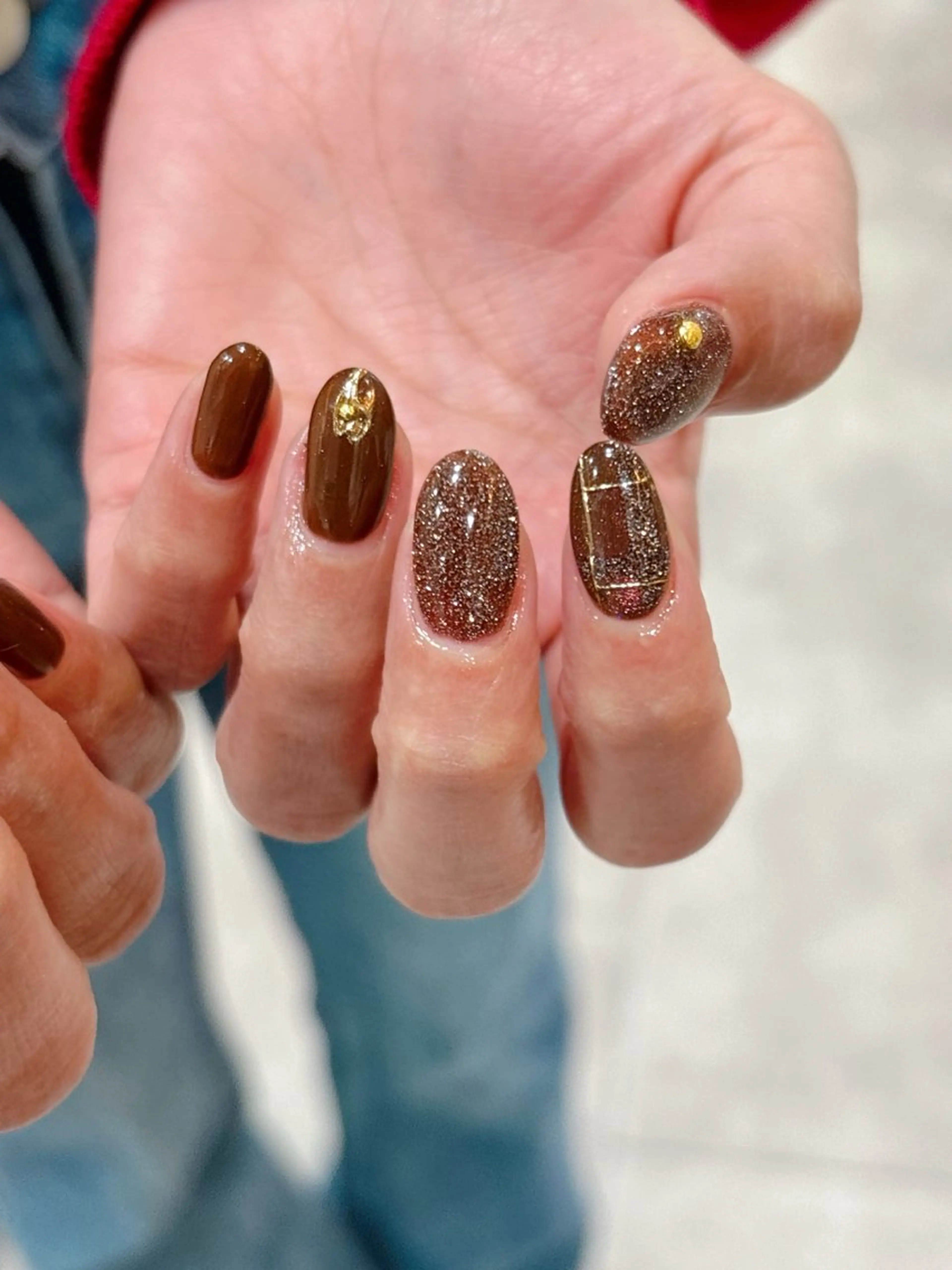 ネイル バレンタイン 大澤 香奈子のネイルデザイン