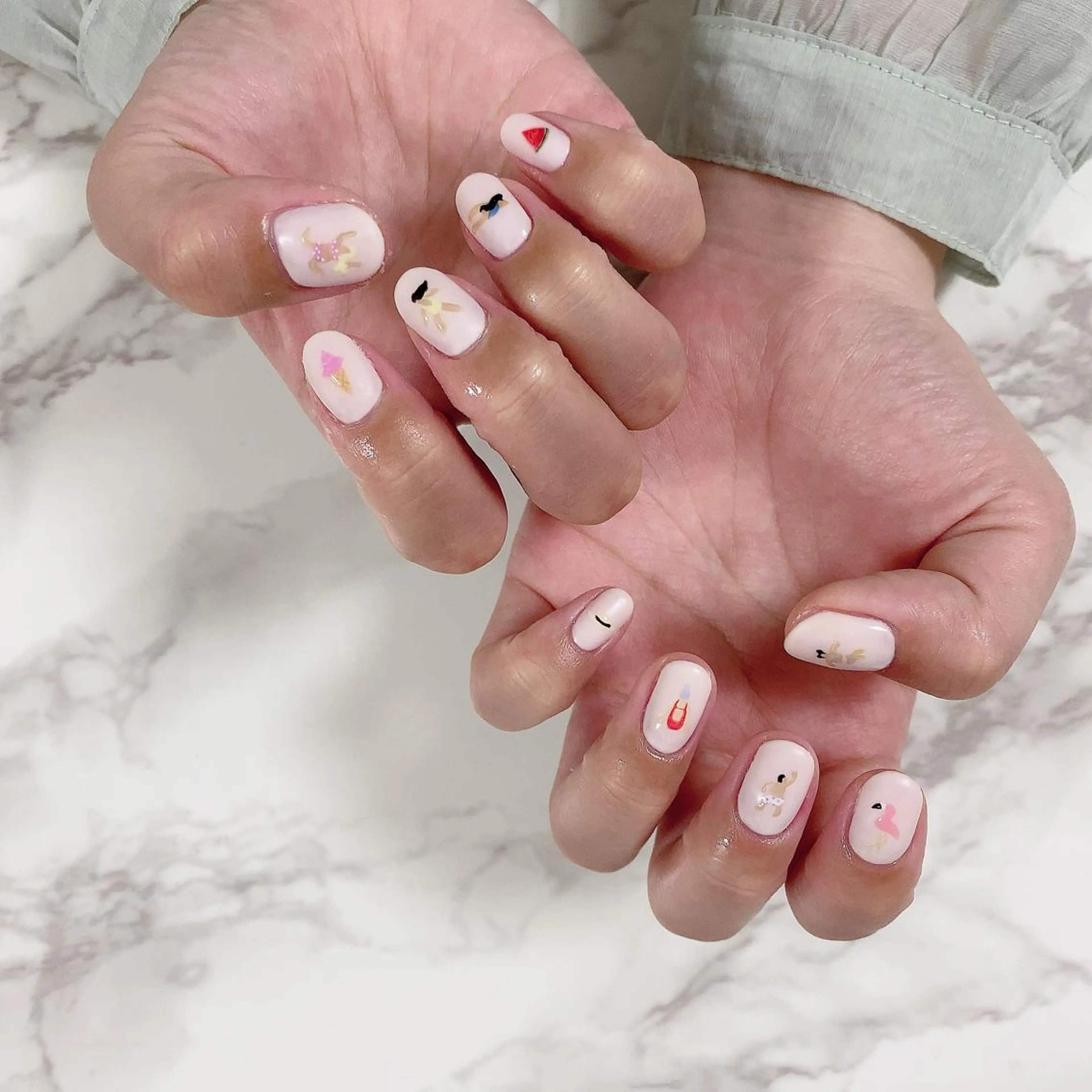 ネイル アートネイル ハンドネイル SOL NAILのネイルデザイン