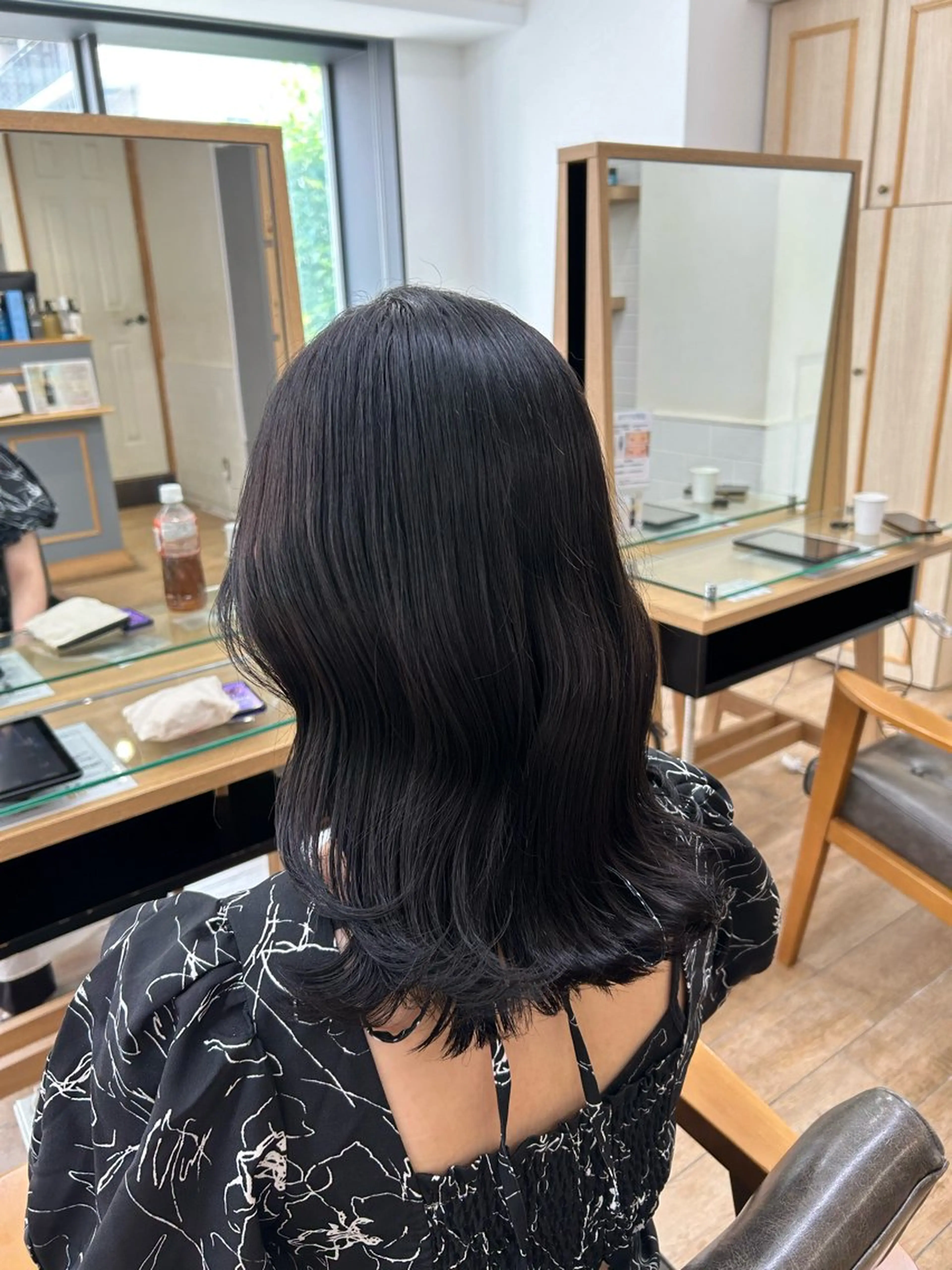 セミロング カラー モデル募集中 🌷nanaha🌷のヘアスタイル