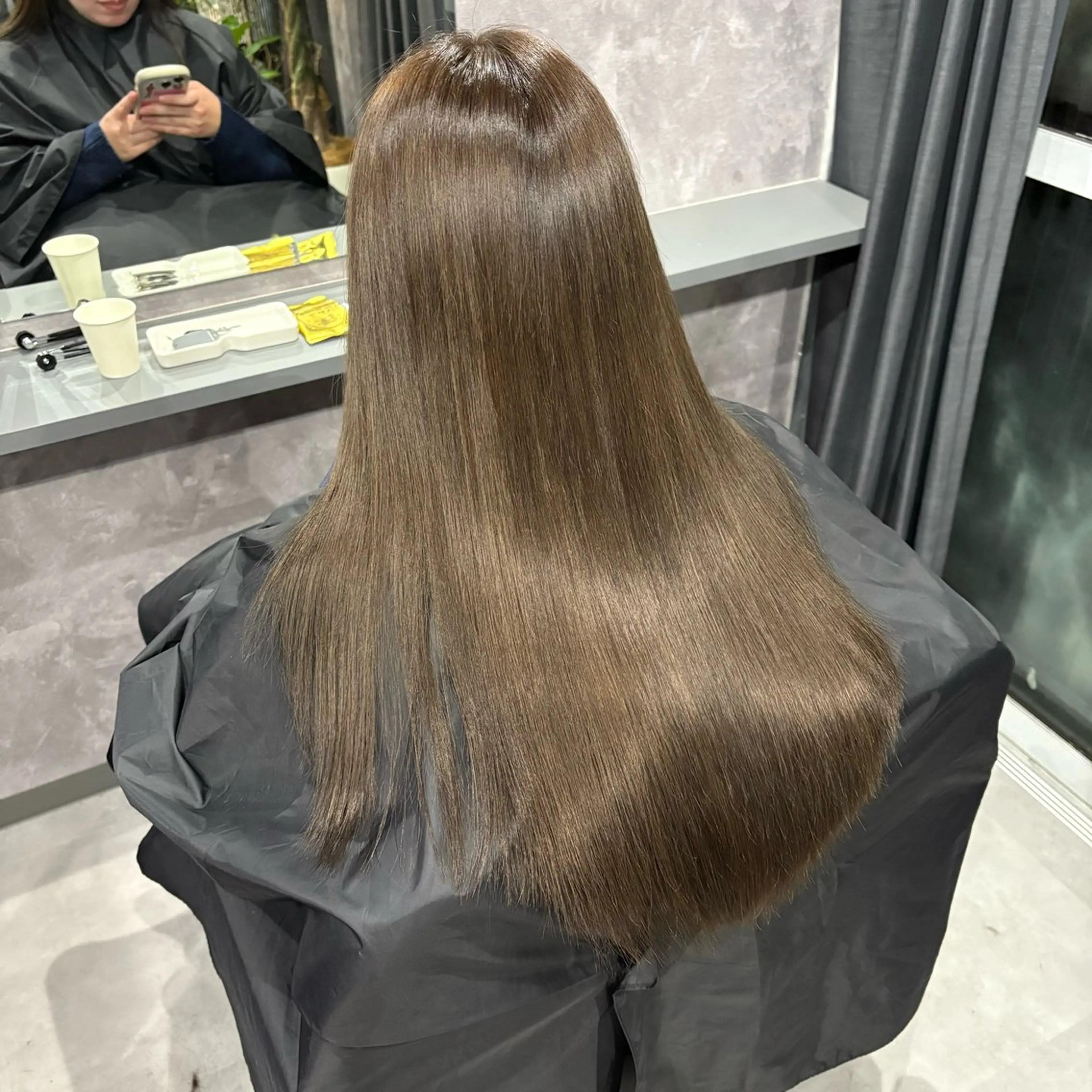 ロング カラー nameless miichiのヘアスタイル