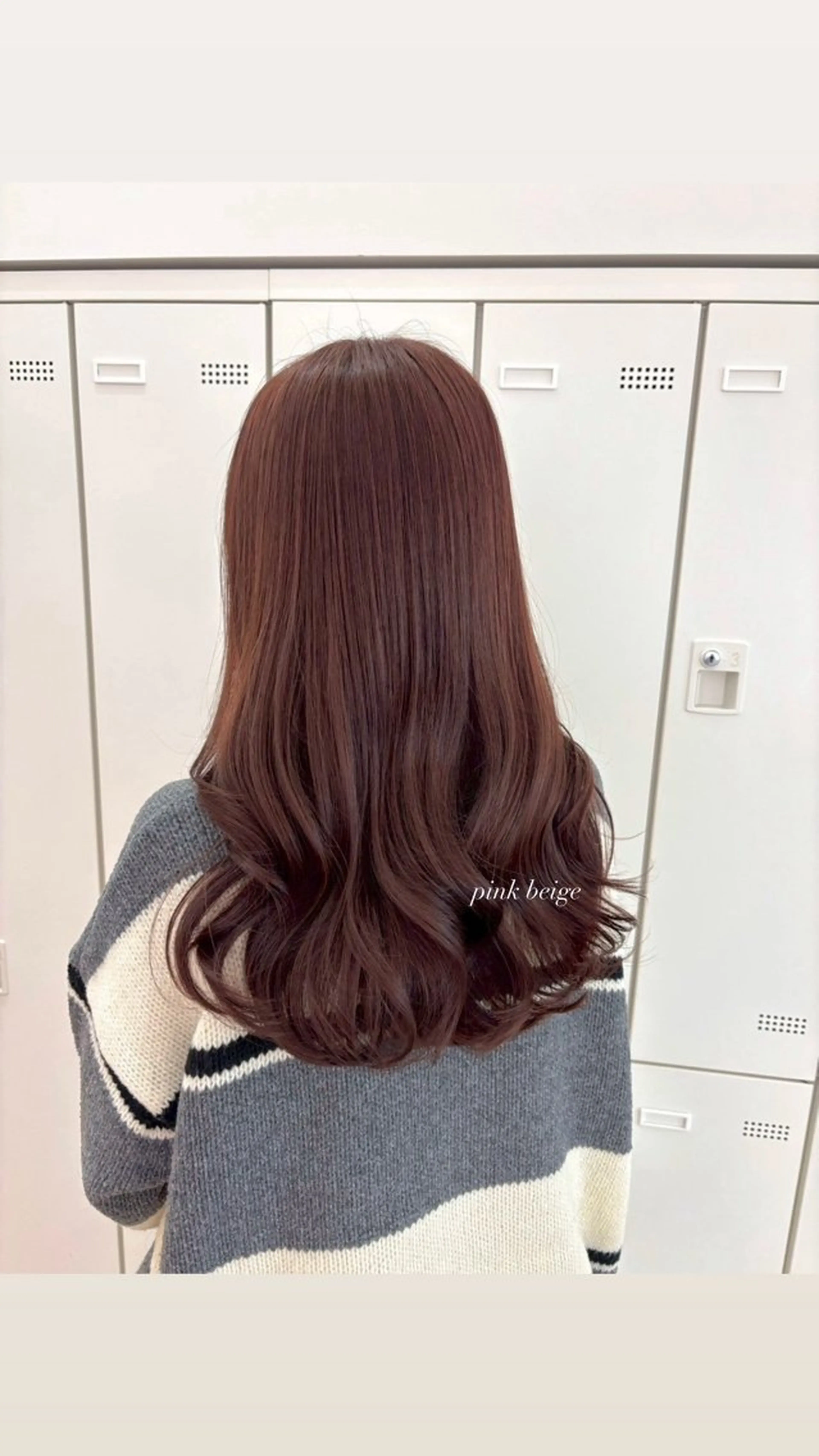 ロング ヘアカラー ParveMix 宮﨑 梨里のヘアスタイル