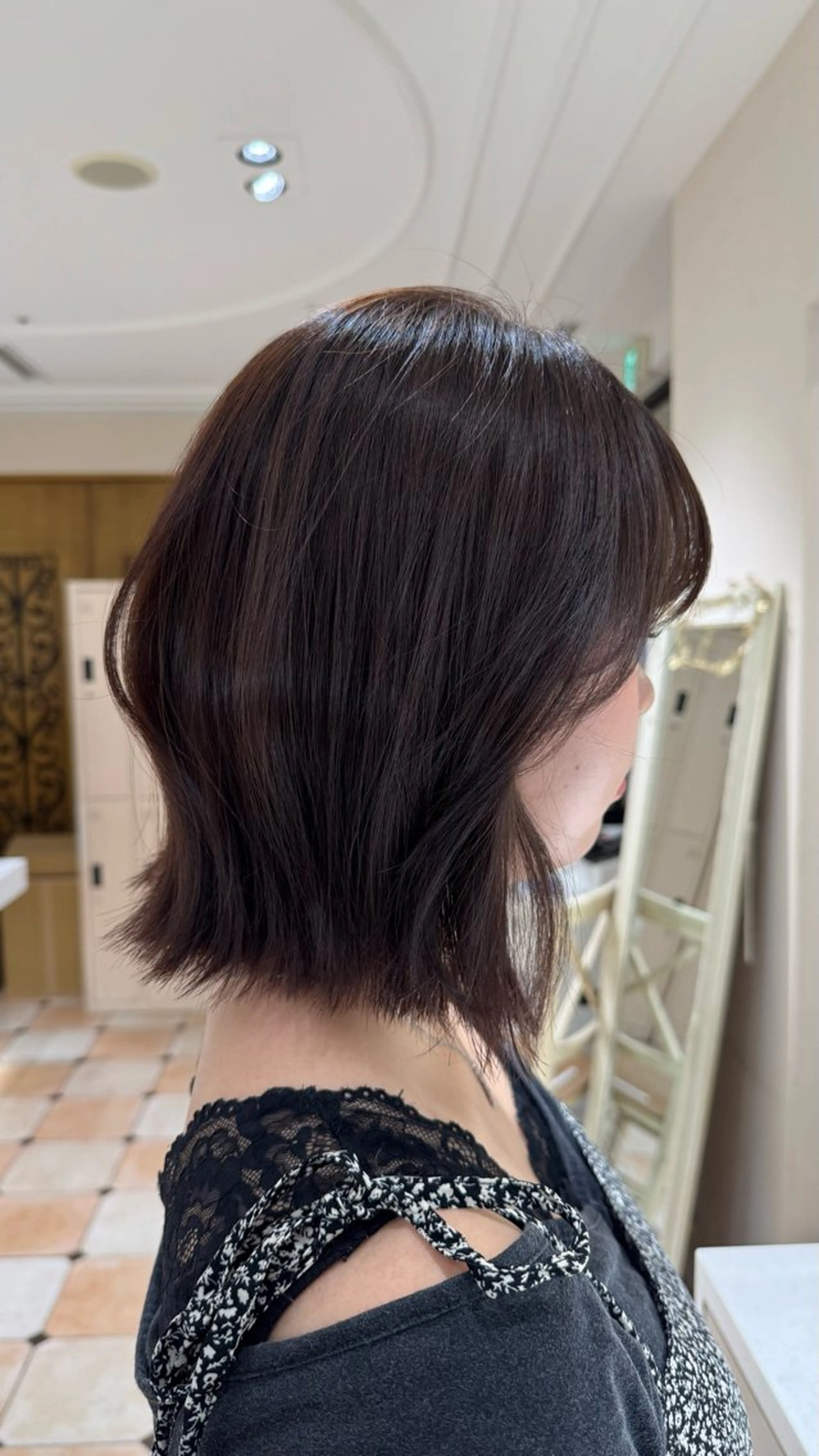 ショート カラー 大内 杏珈のヘアスタイル