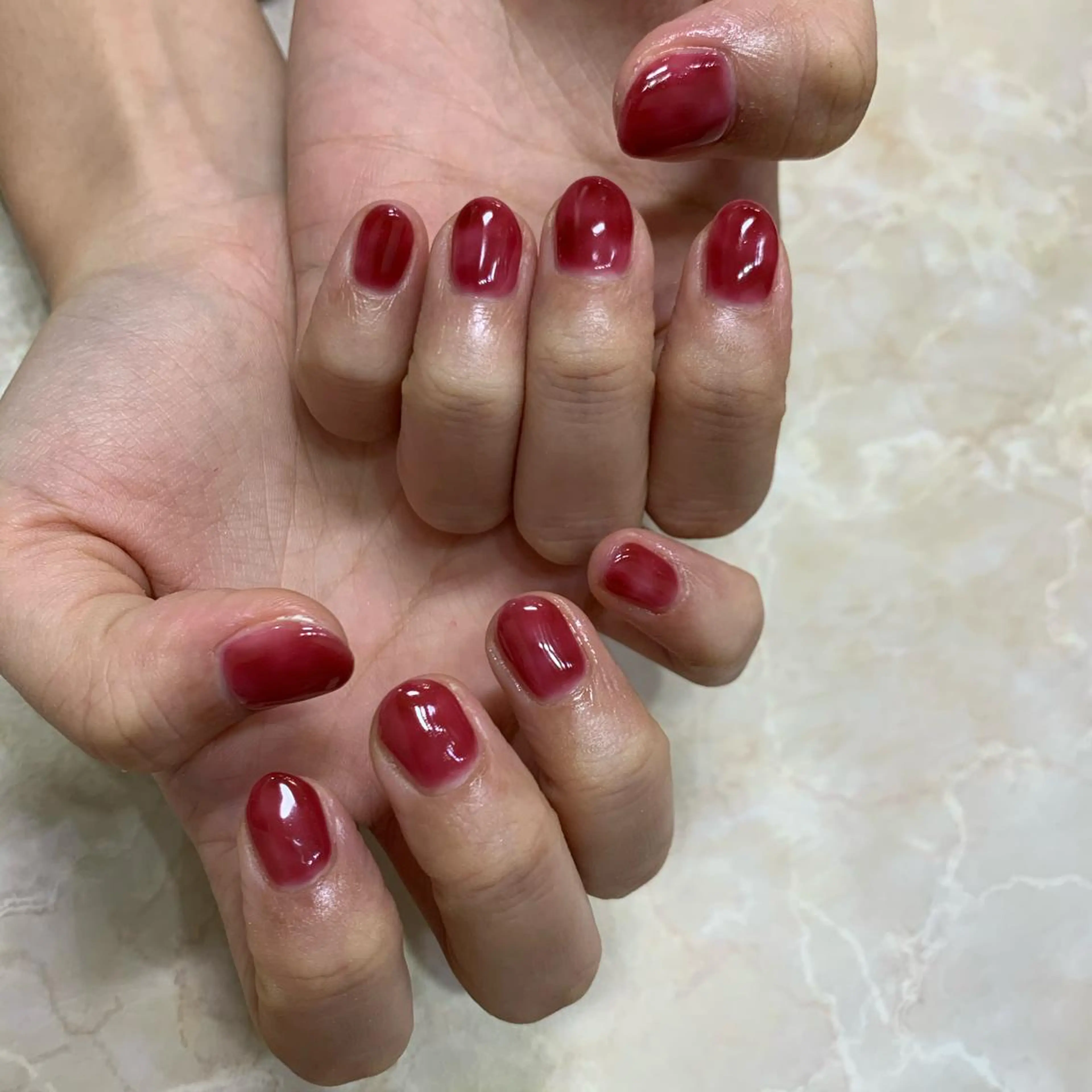 ネイル 新宿ニュアンスネイル makotoのネイルデザイン