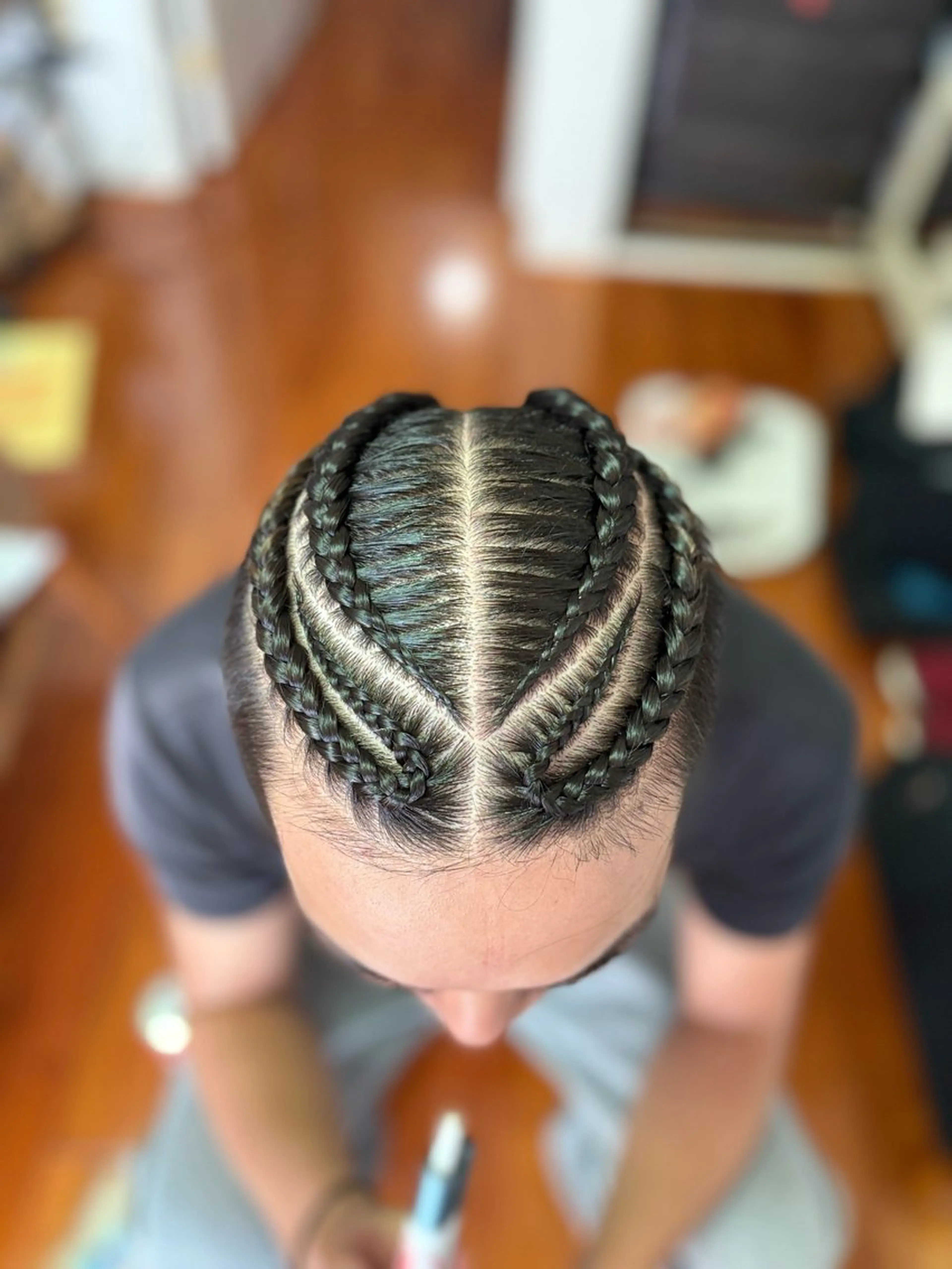 ロング メンズ ヒロ銀座　神田店所属・大城 涼のヘアスタイル