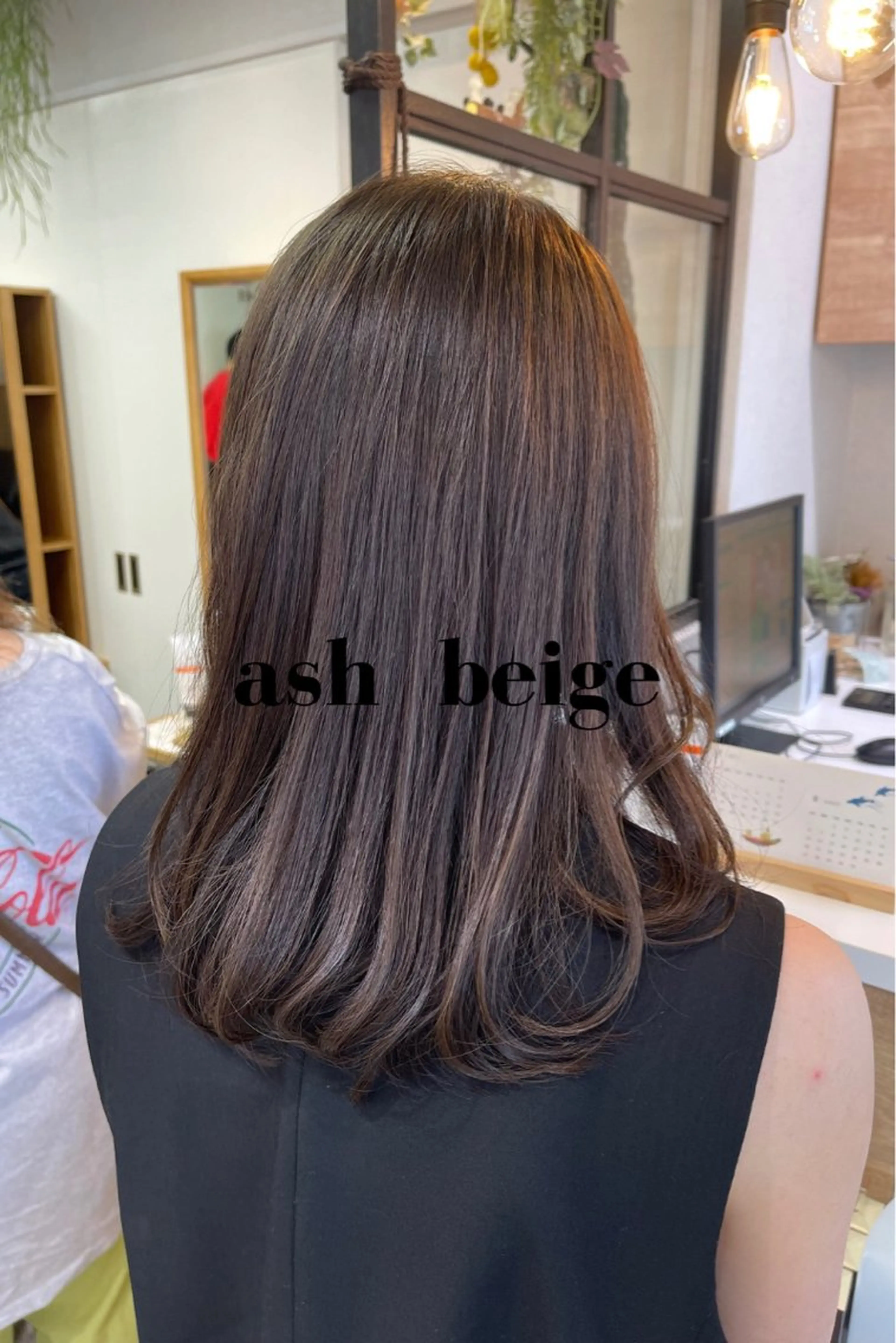 セミロング カラー charm《銀座》 ヘアセット/縮毛矯正のヘアスタイル