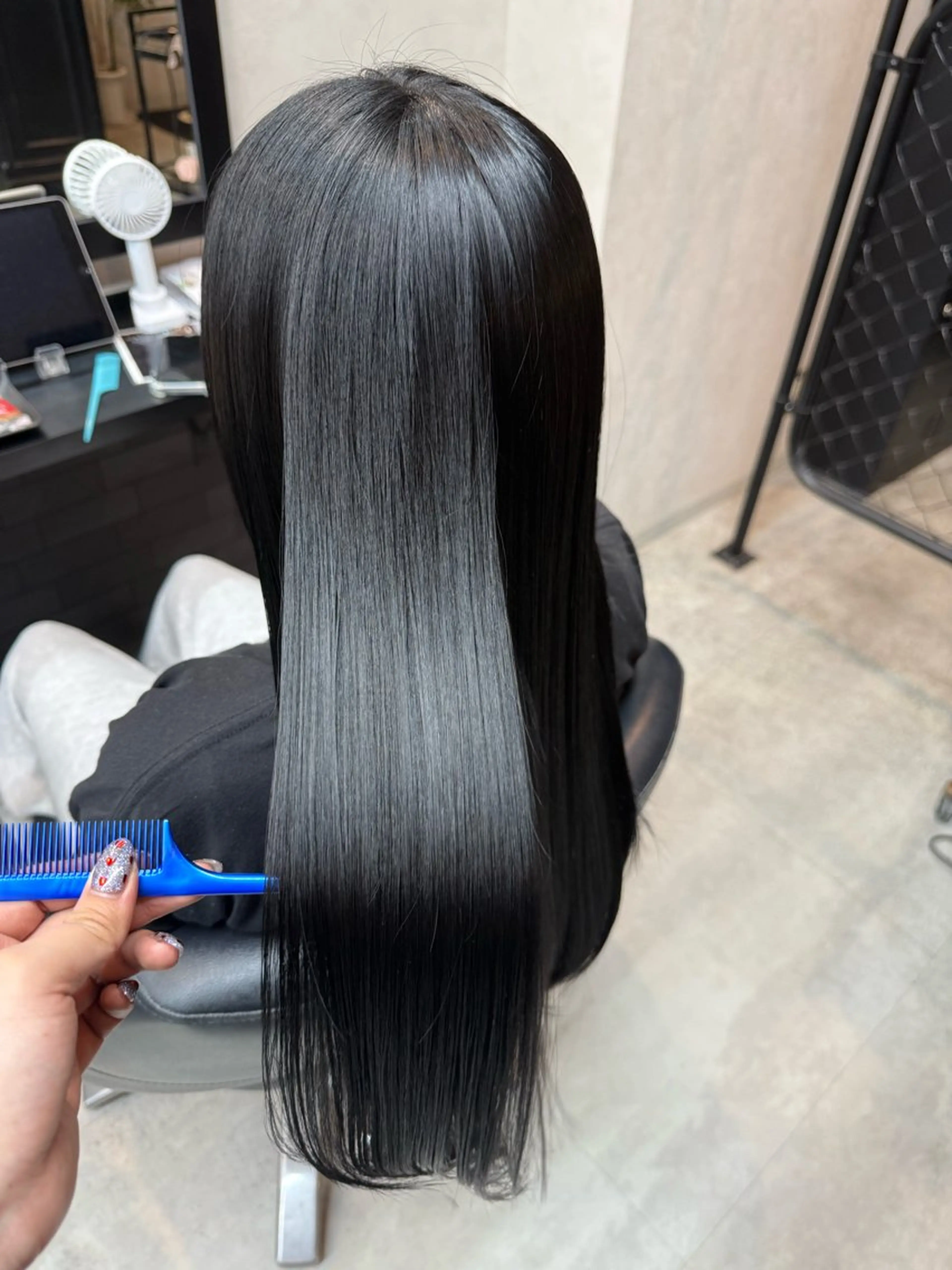 ロング カラー ヘアカラー トリートメント encount by mahalo 千葉所属・加賀文乃/ハイトーン /艶カラー/派手髪のヘアスタイル