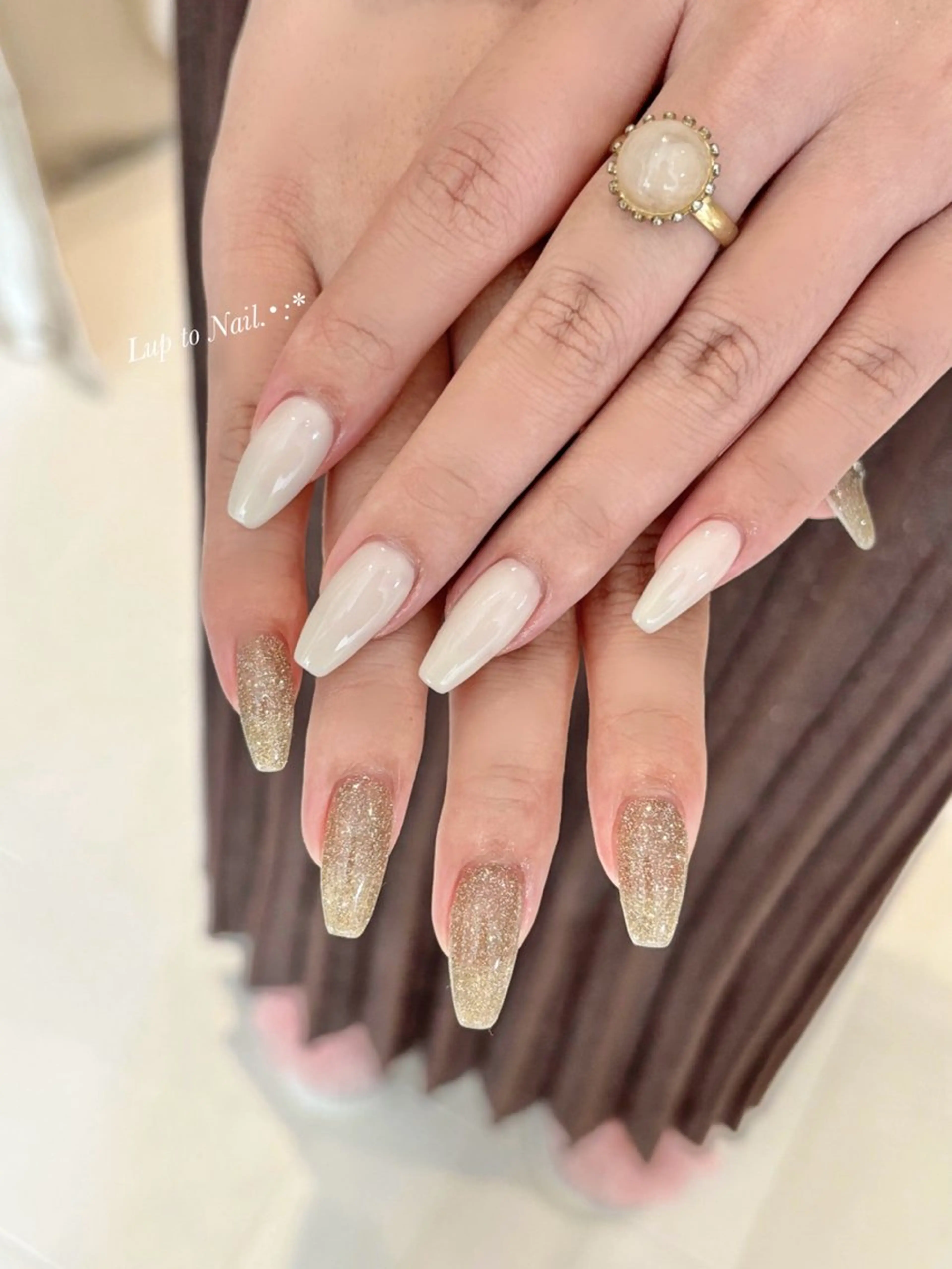 ネイル 春ネイル Lupto　Nail 【リップトゥネイル】のネイルデザイン