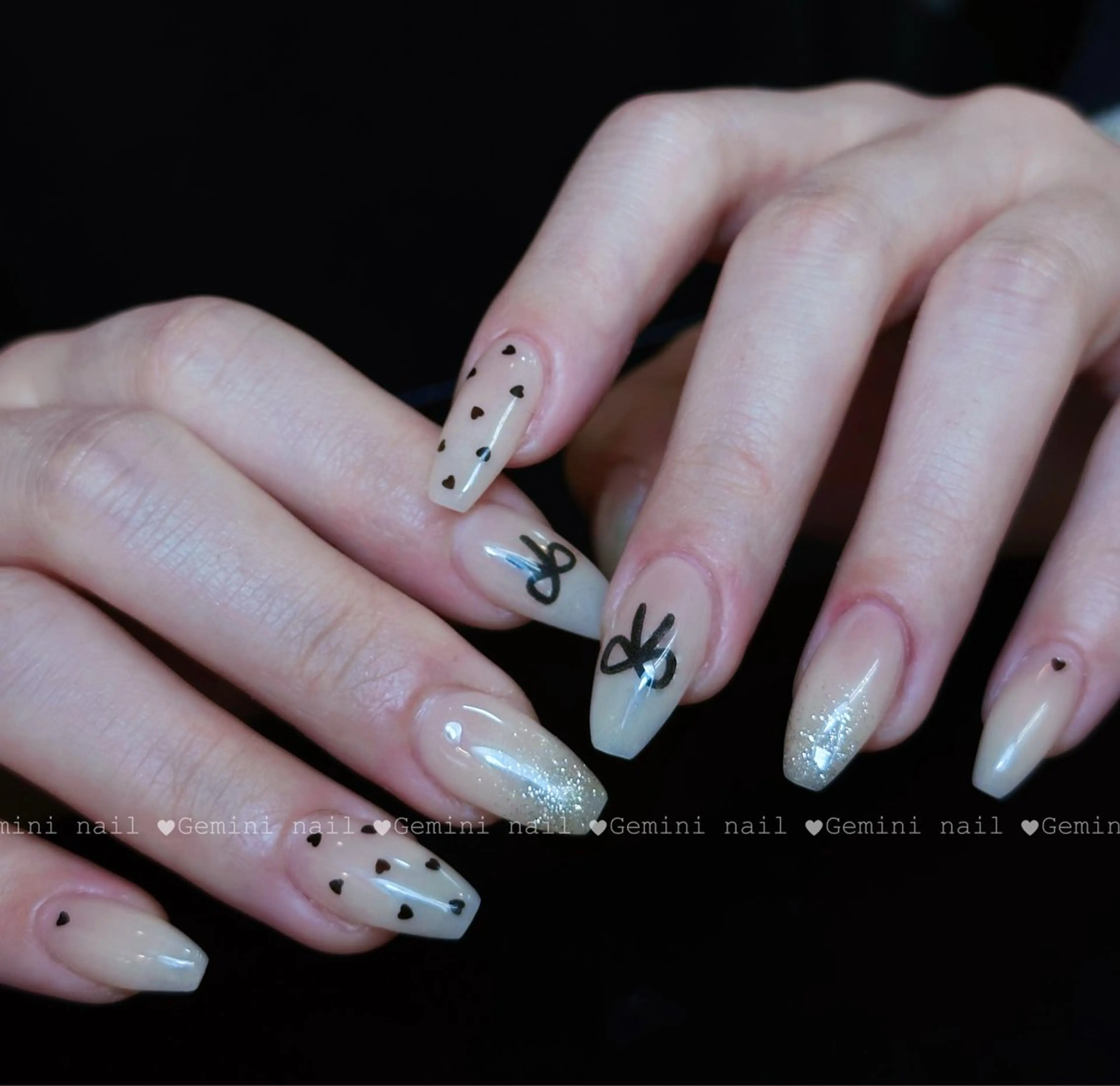 ネイル ハンドネイル Gemini nailのネイルデザイン