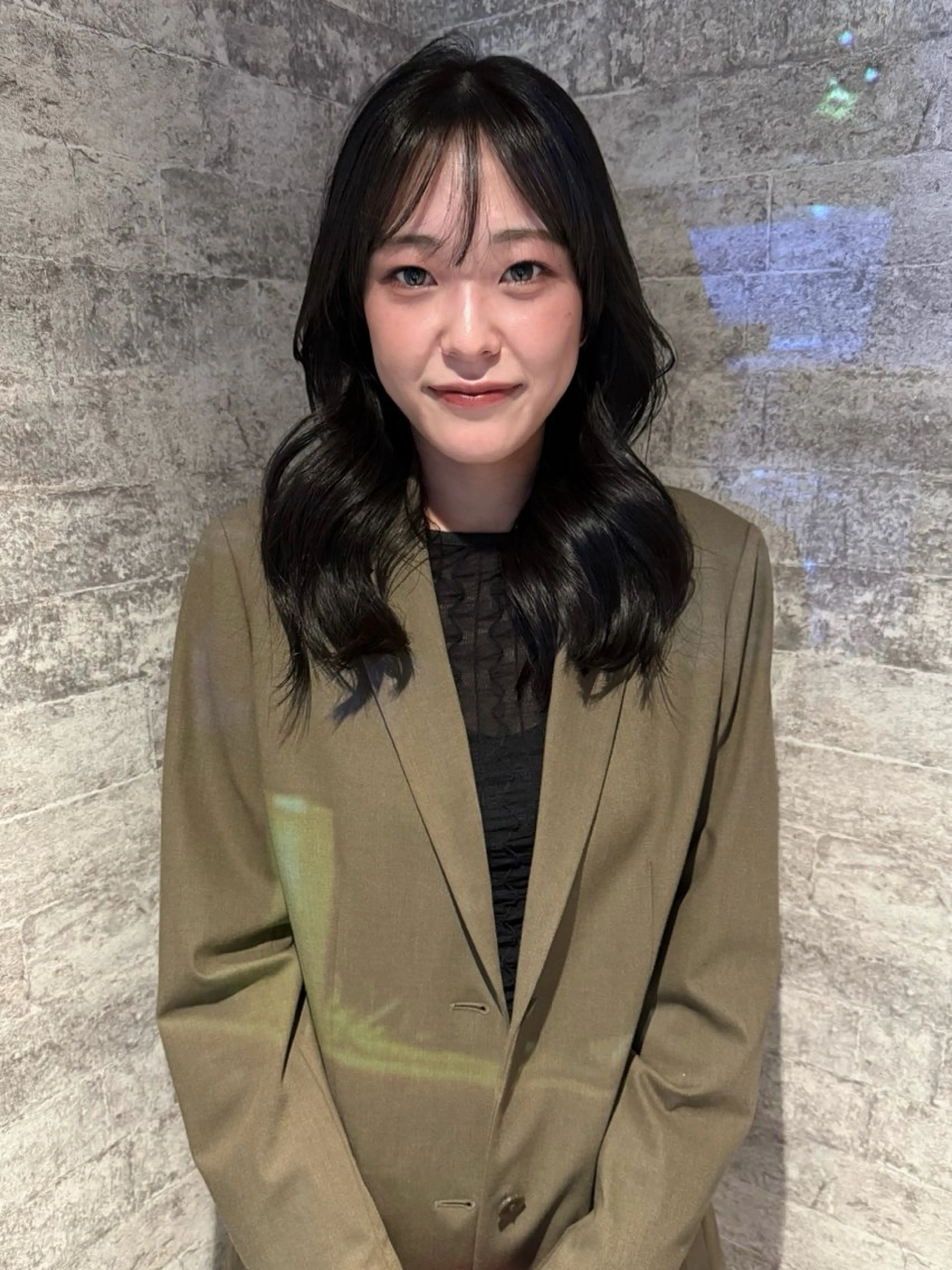 セミロング カラー カット ヘアカラー トリートメント mai / linoah˚✧のヘアスタイル