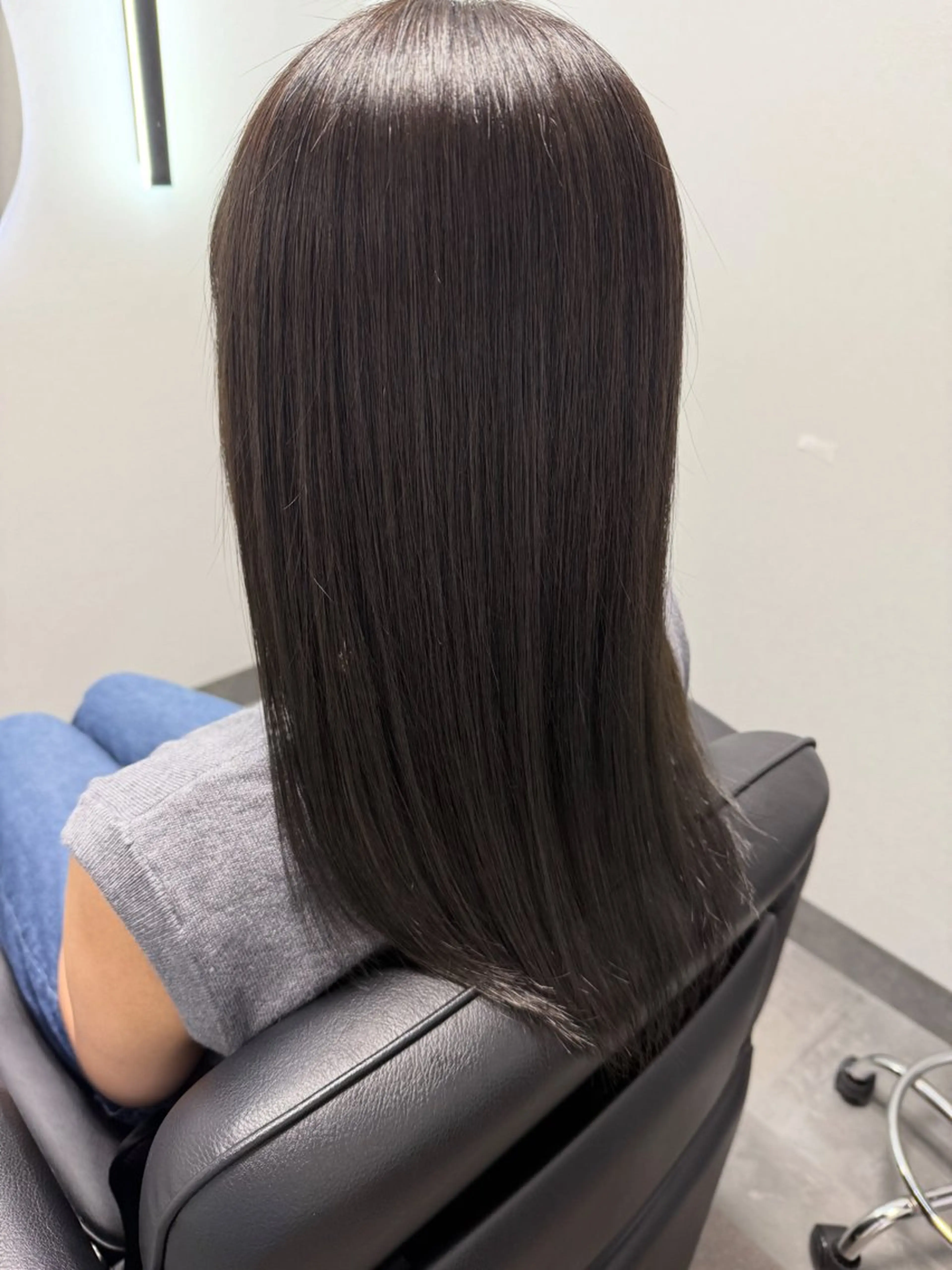 ロング カット 縮毛矯正 トリートメント 高橋 葵のヘアスタイル