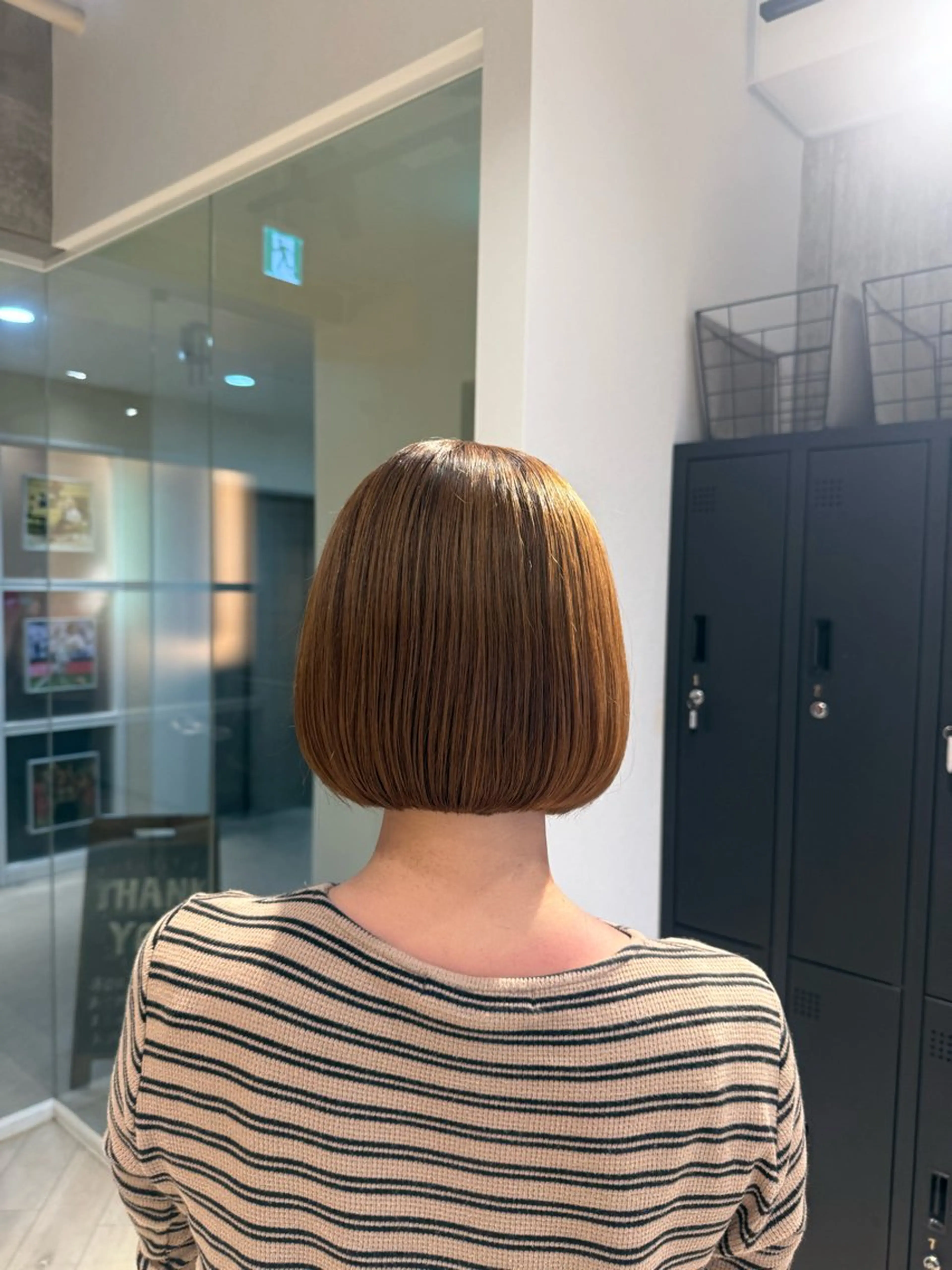 ショート ボブ 栗原 莉玖のヘアスタイル