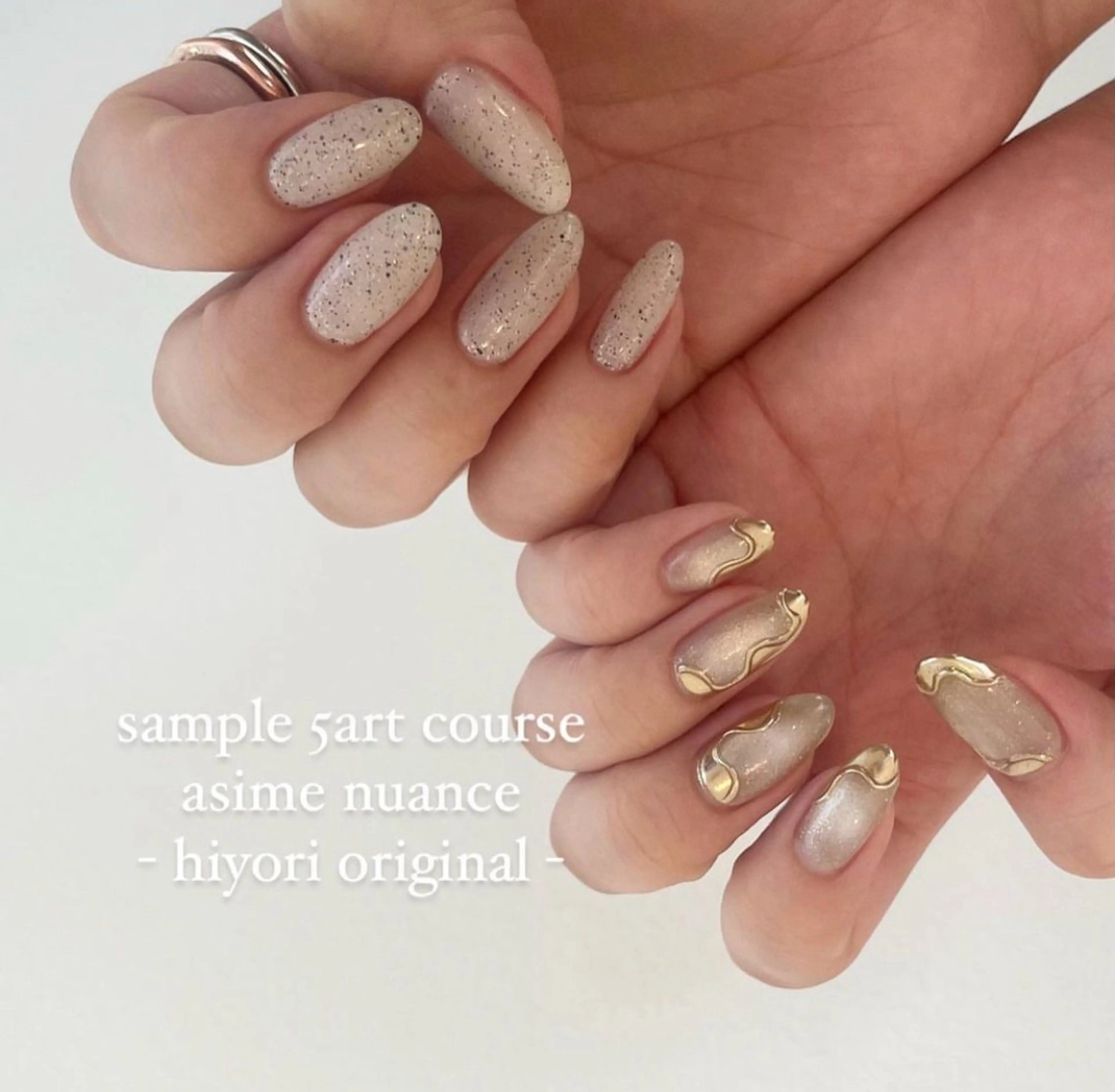 ネイル ニュアンスネイル ハンドネイル pétit hiyoriのネイルデザイン