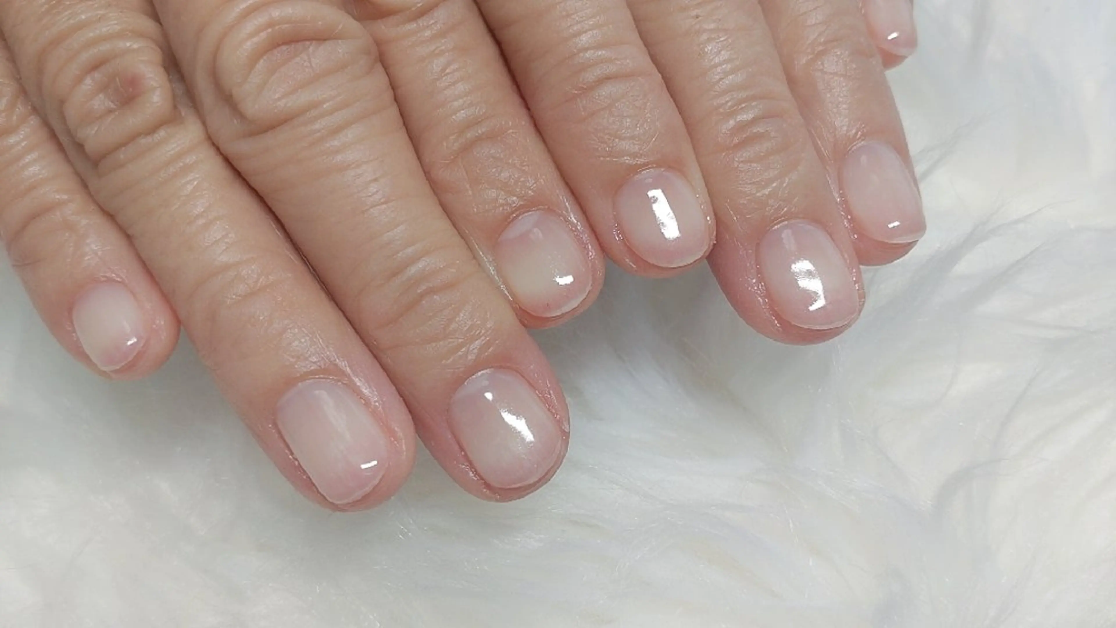 クリア仕上げの写真