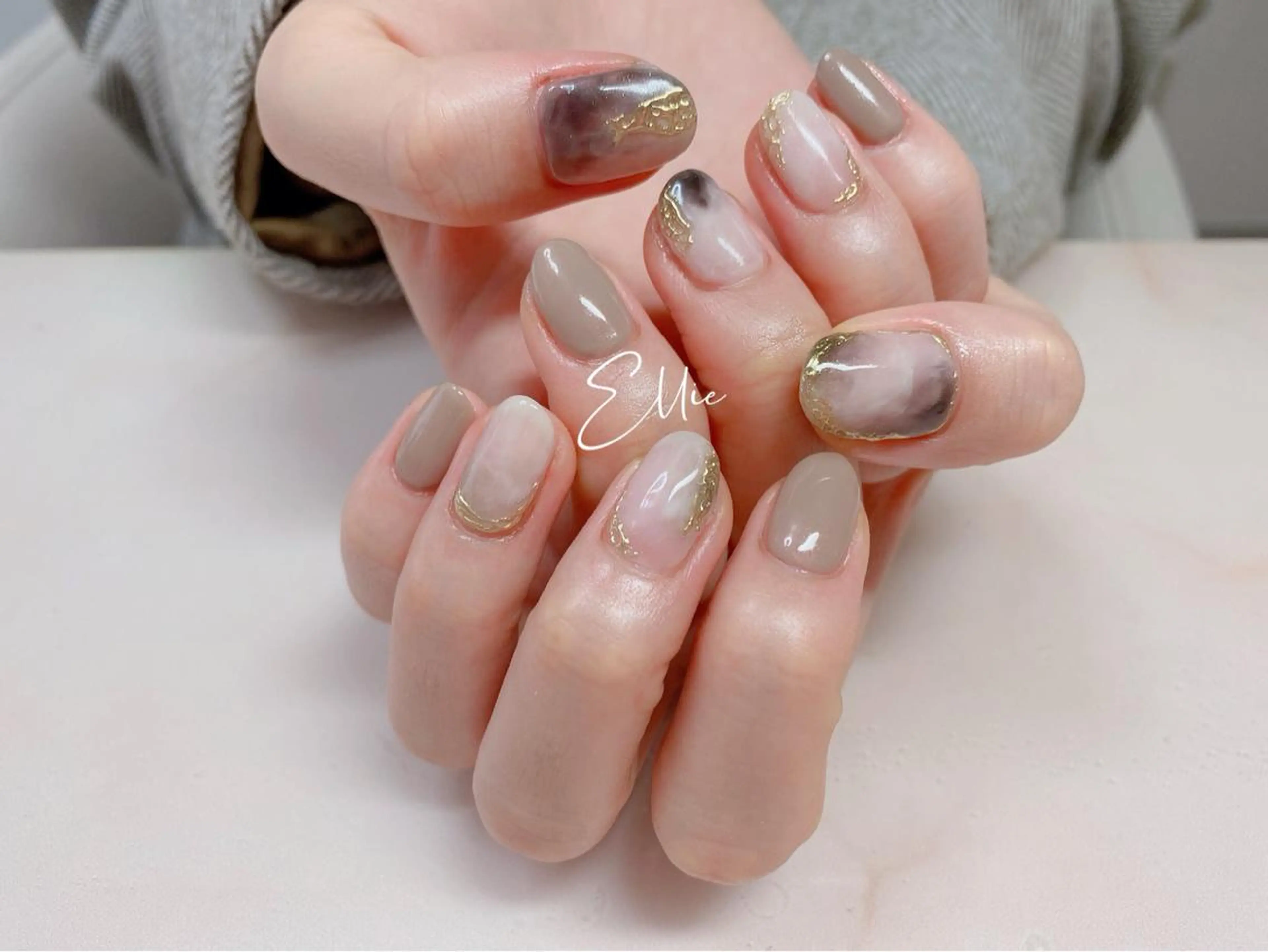 ネイル ハンドネイル ハンドケア 閨匠ビューティサロン 新橋店♡Ellieのネイルデザイン