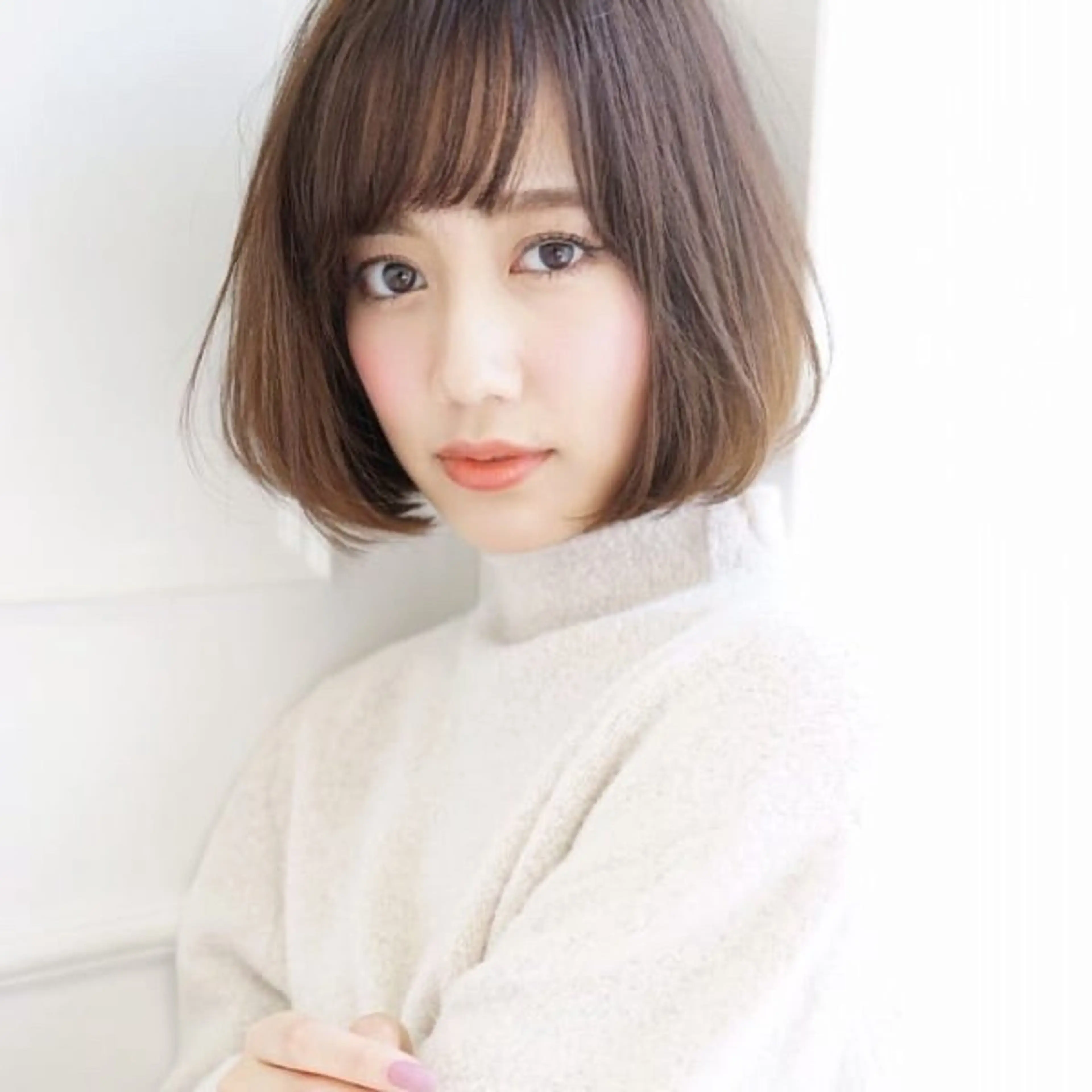 ミディアム カラー 堀口 英一のヘアスタイル