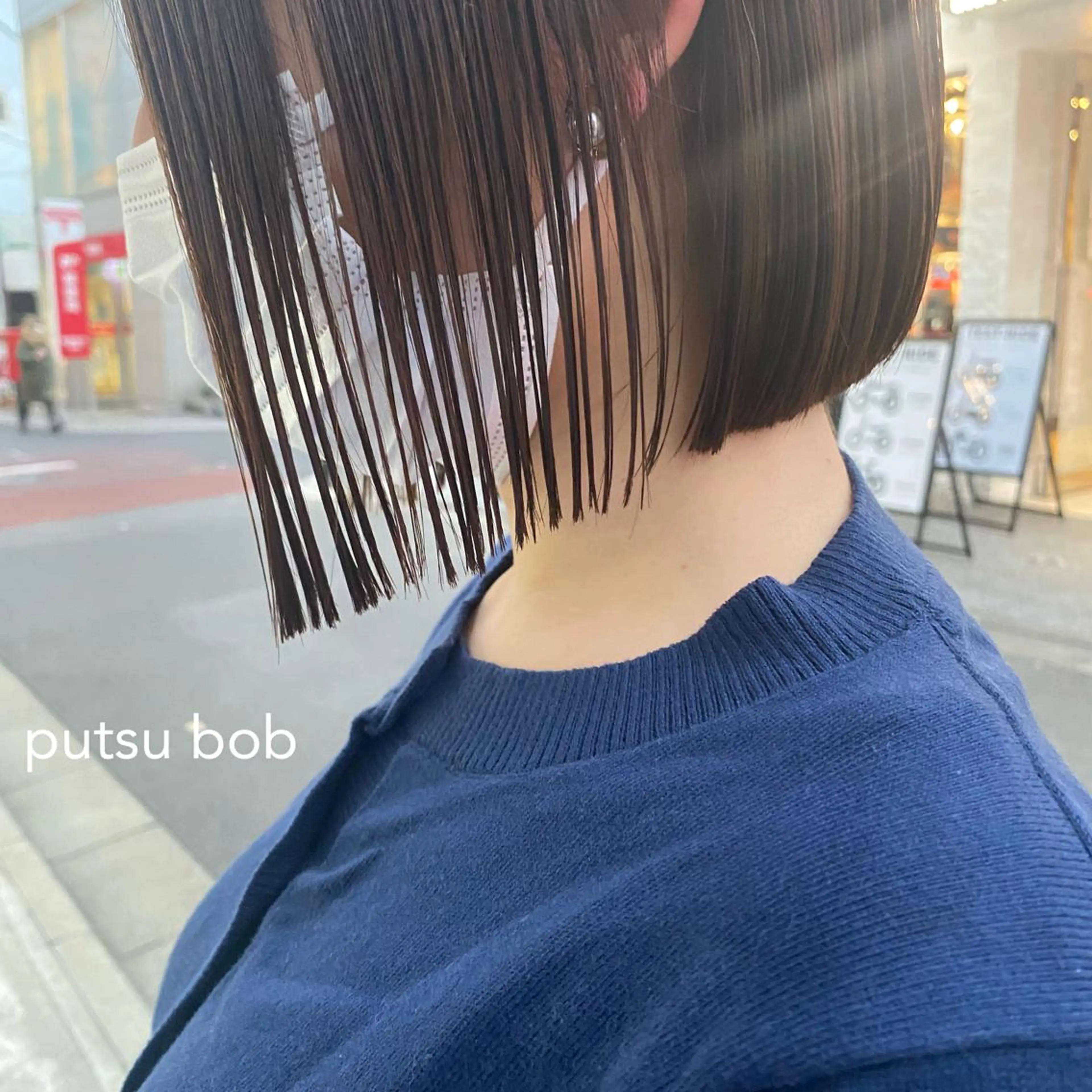 ショート カラー カット ヘアカラー トリートメント センターパート/ 暖色カラーayuのヘアスタイル