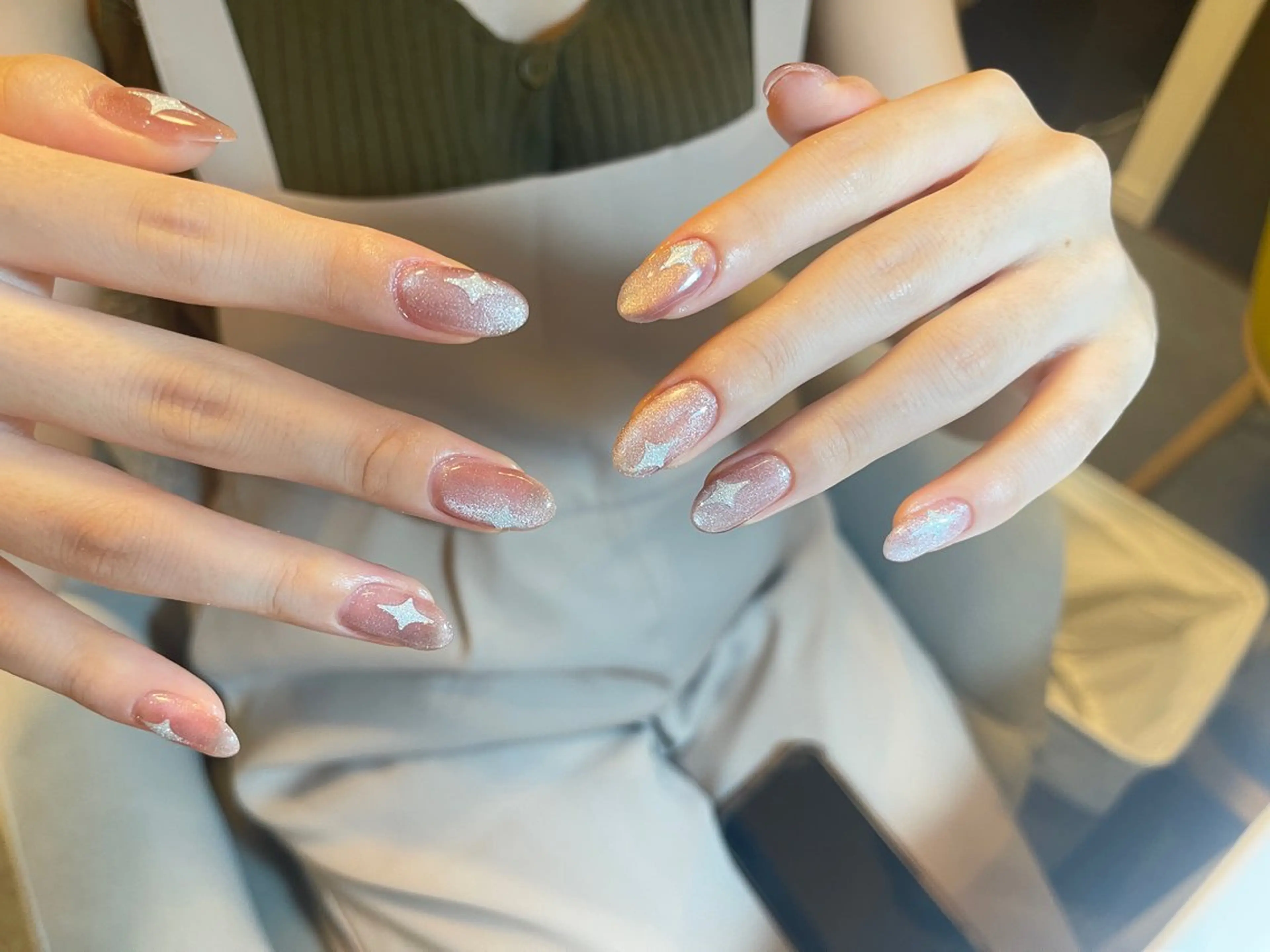 ミディアム nina beautyのネイルデザイン