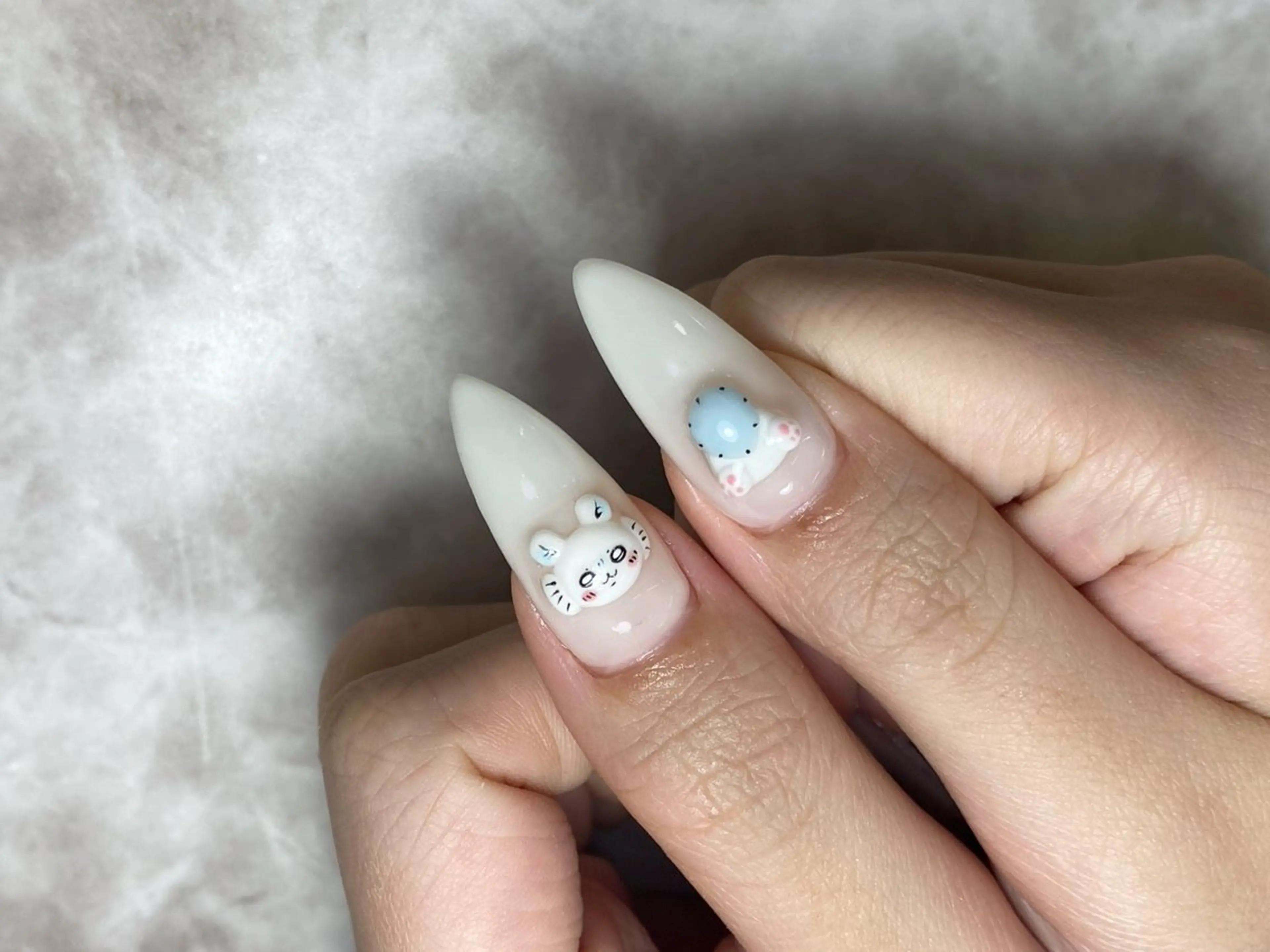 ネイル w wのネイルデザイン