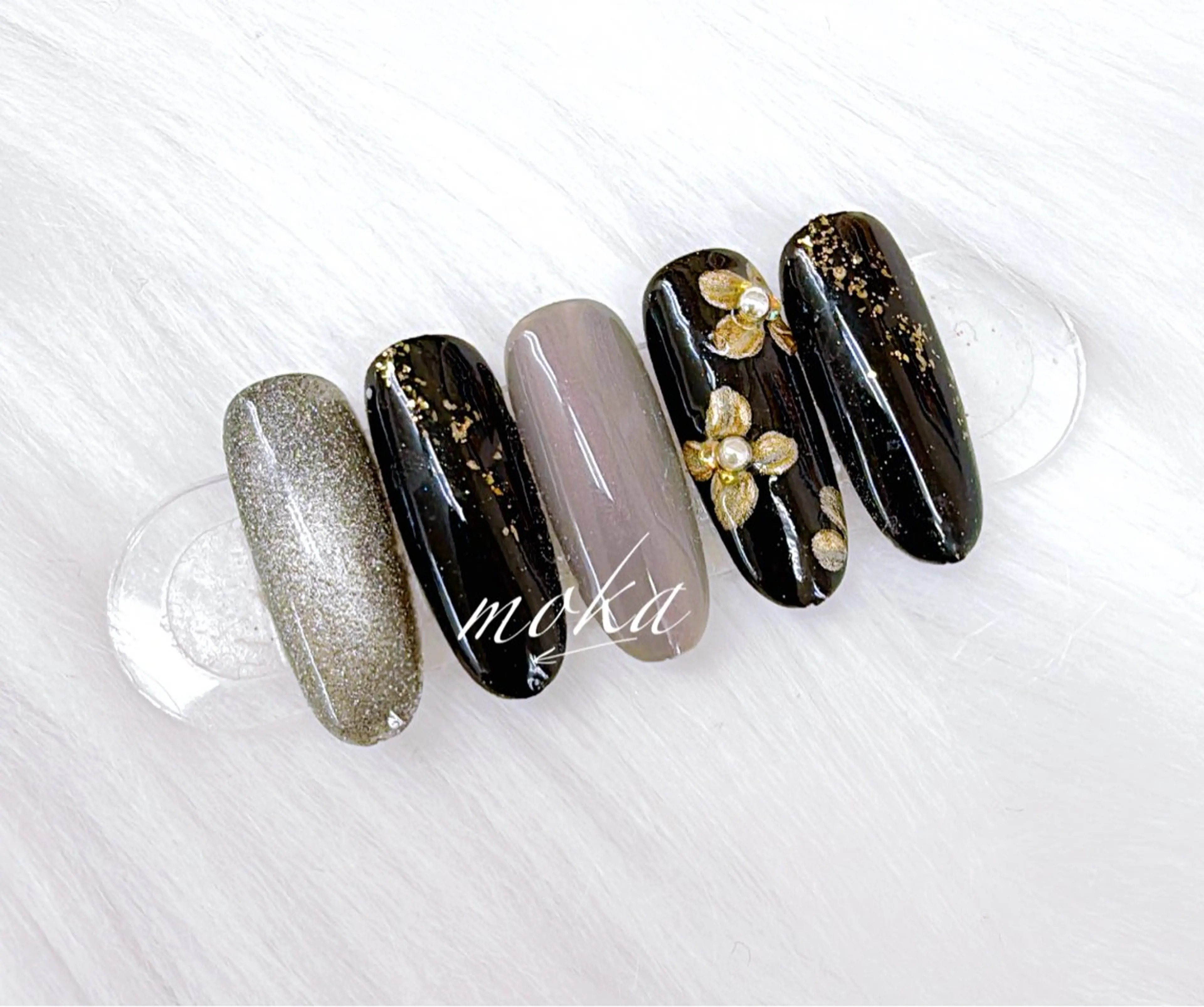 ネイル ハンドネイル ハンドケア 胡蝶蘭レディースサロ ンNailMOKAのネイルデザイン