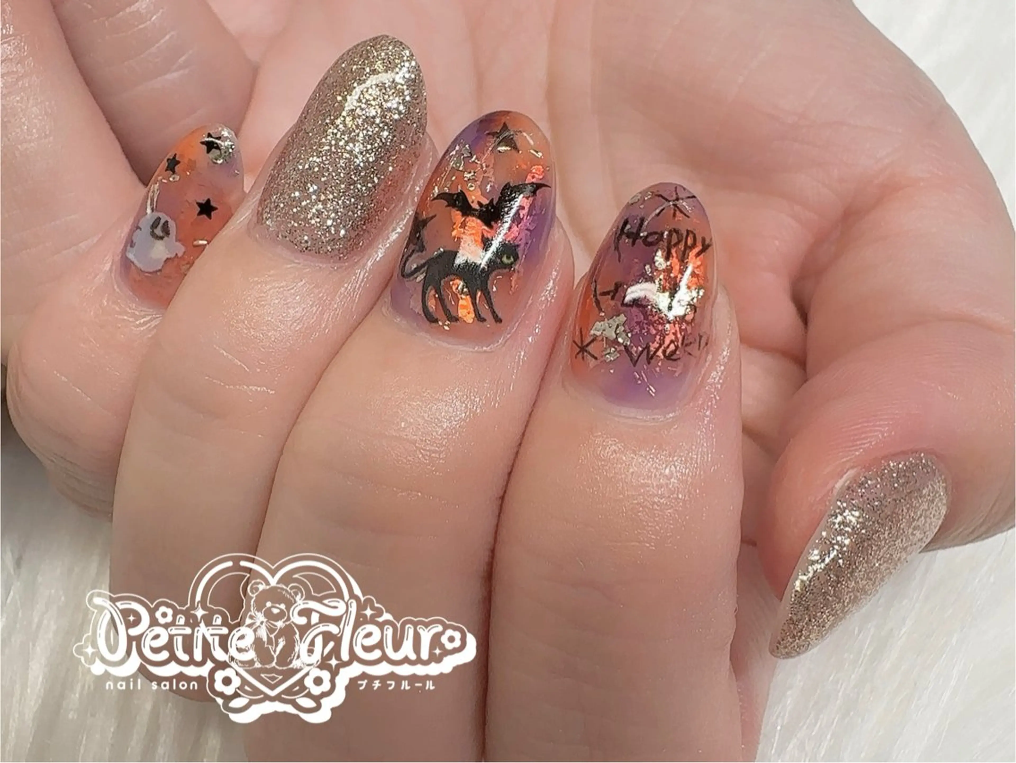 ネイル ❁⃘*。Petite fleur❁⃘*りさのネイルデザイン