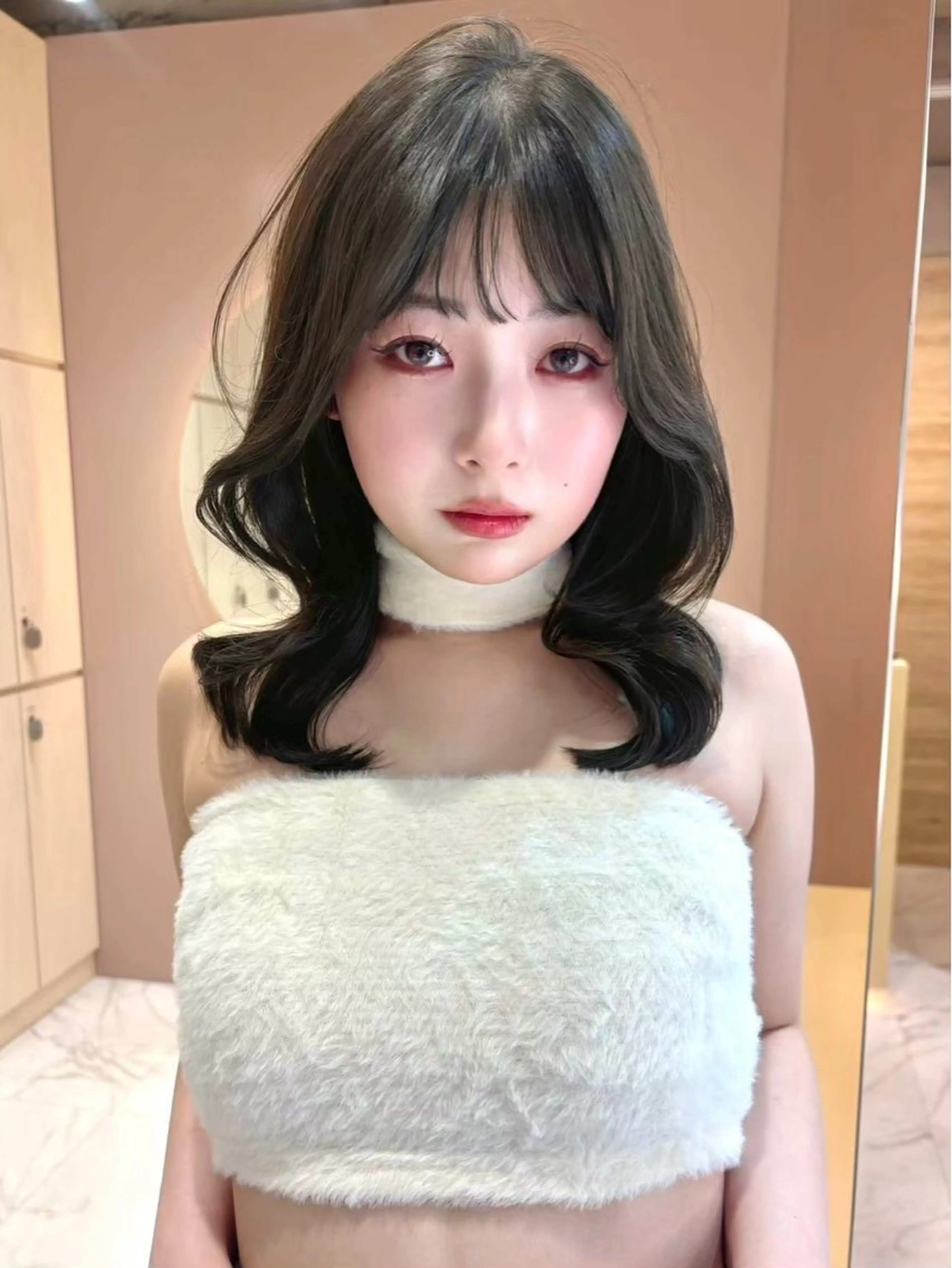 ミディアム ヘアカラー 【大宮】 セナ🤍のヘアスタイル