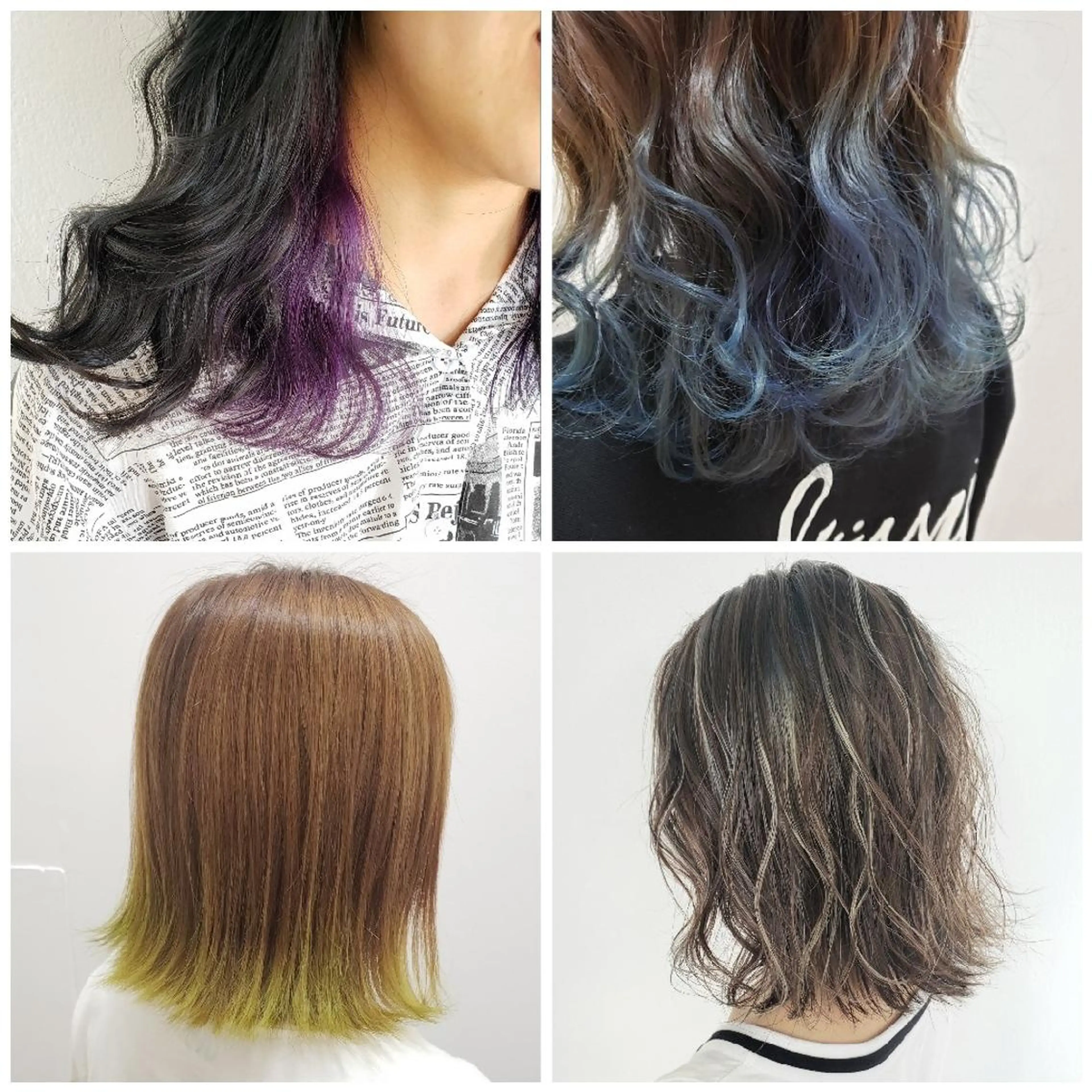 セミロング カラー ヘアアレンジ 成瀬 弘光のヘアスタイル