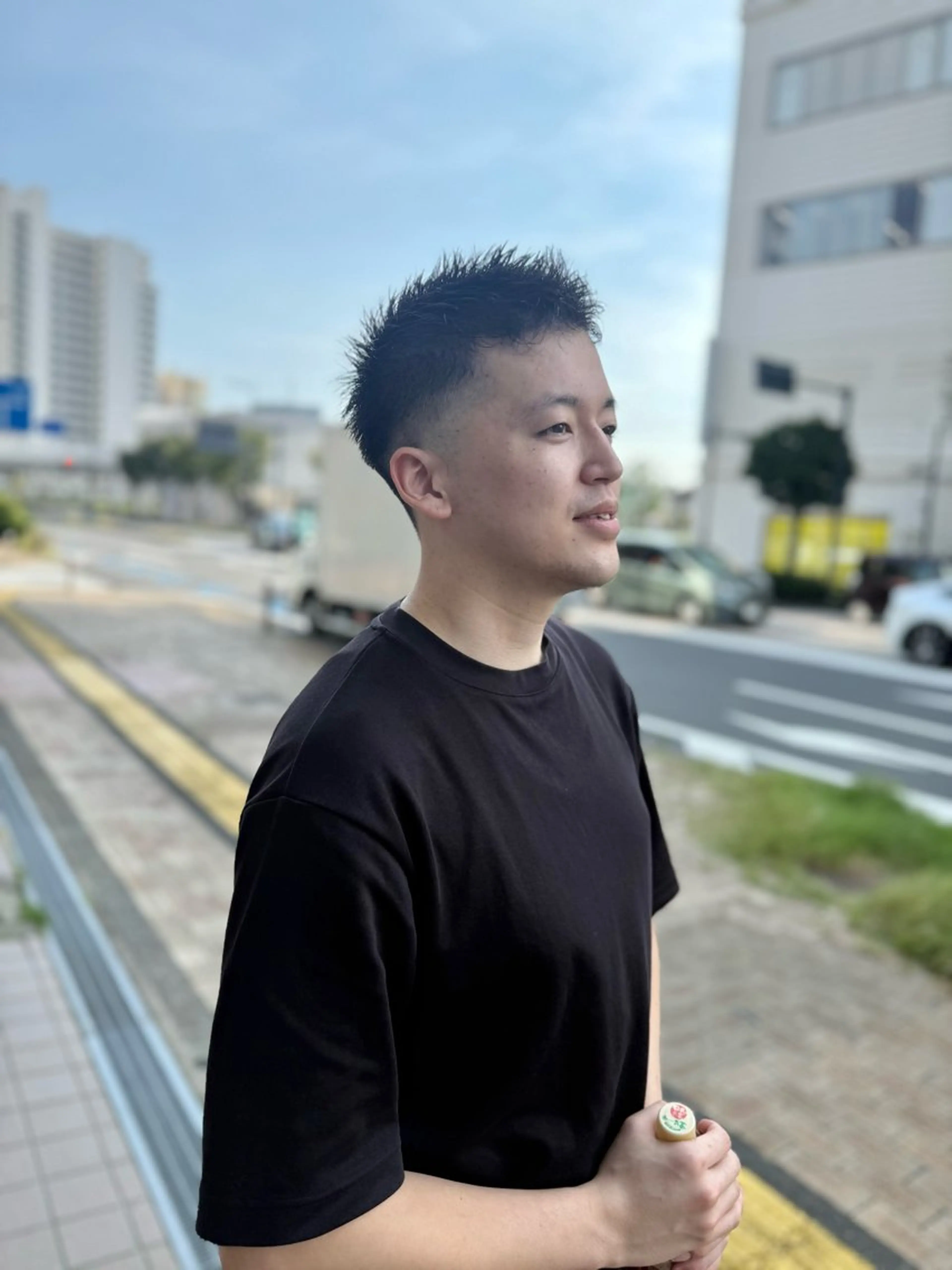 ショート メンズ カット メンズパーマの達人 / タカシマダイスケのヘアスタイル