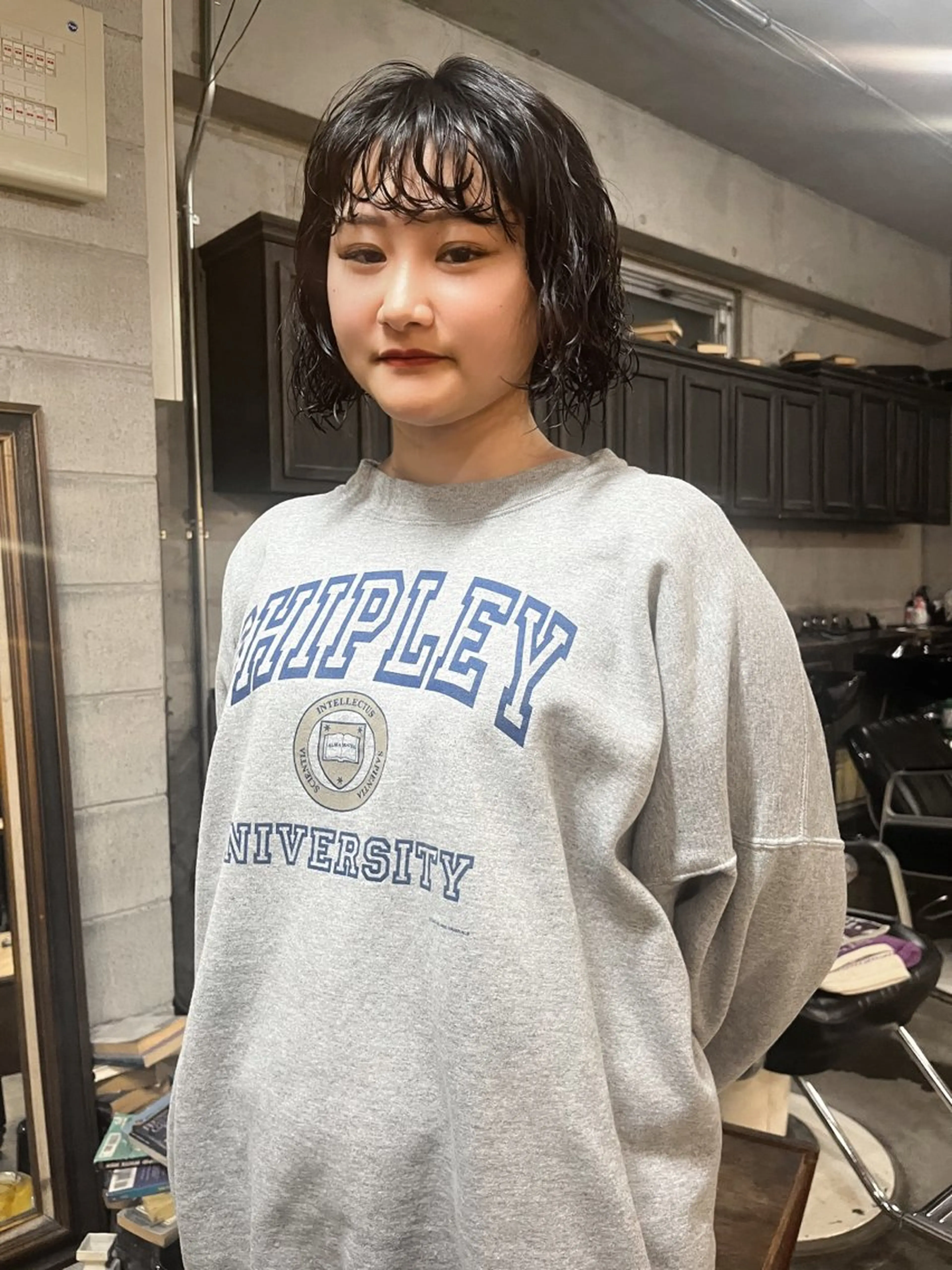 ショート パーマ カット パーマ トリートメント ハイトーン/顔まわり レイヤー/YUKAのヘアスタイル