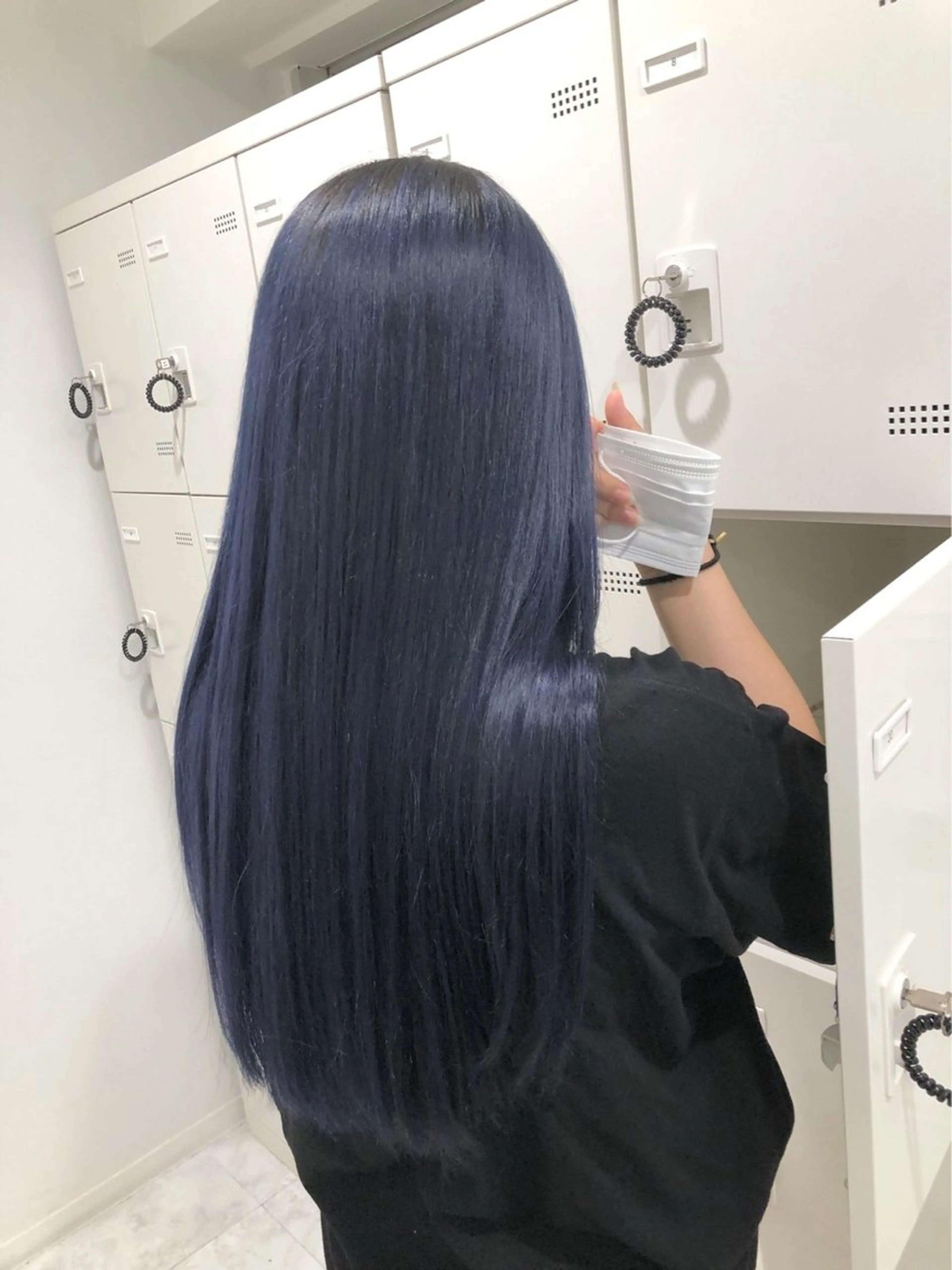 ロング カラー ヘアカラー トリートメント ヘッドスパ ヘアセット 🦋色落ち綺麗カラー メンズYUZU🦋‪のヘアスタイル