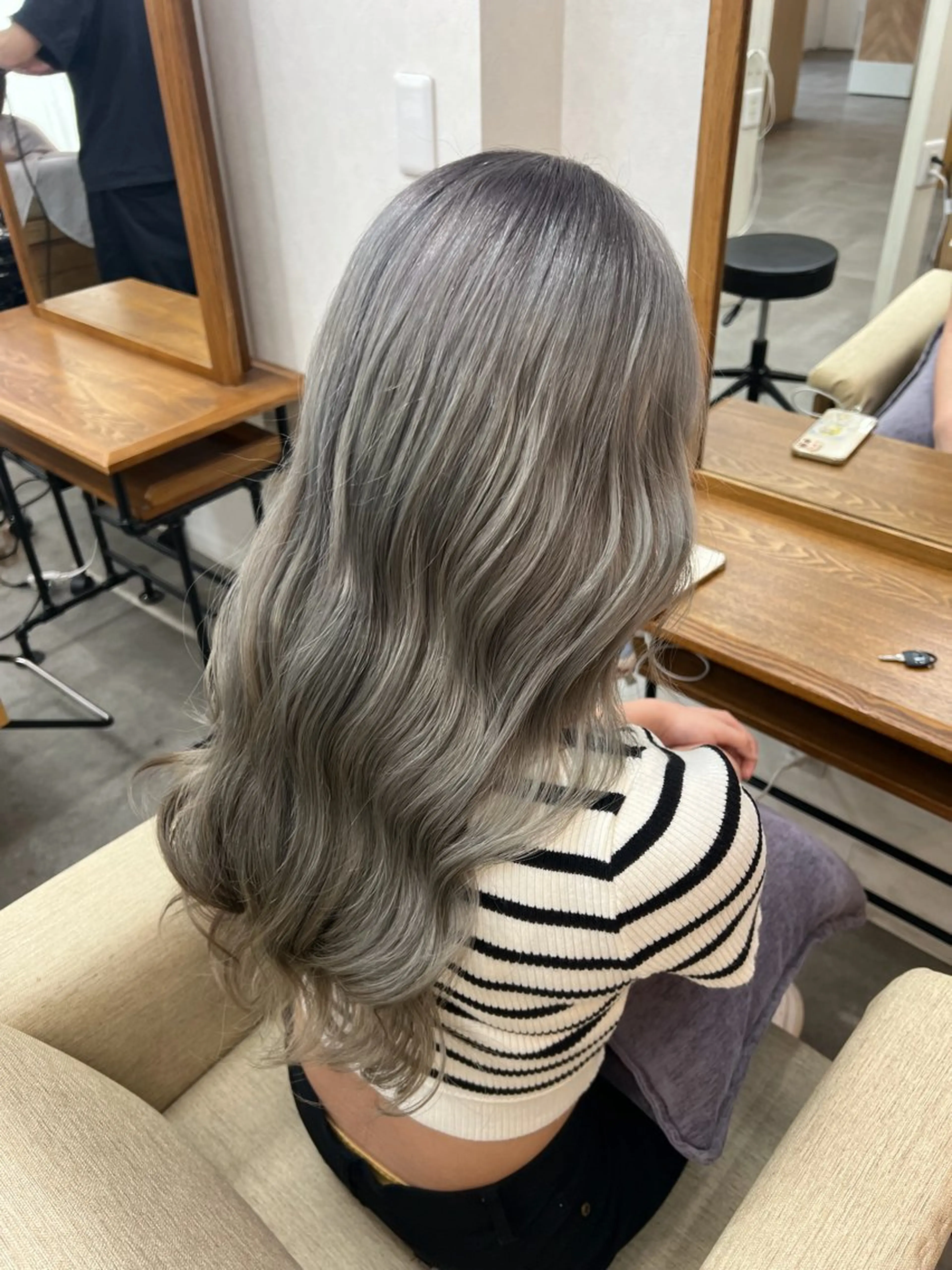 ロング Moremuu もも🍑のヘアスタイル