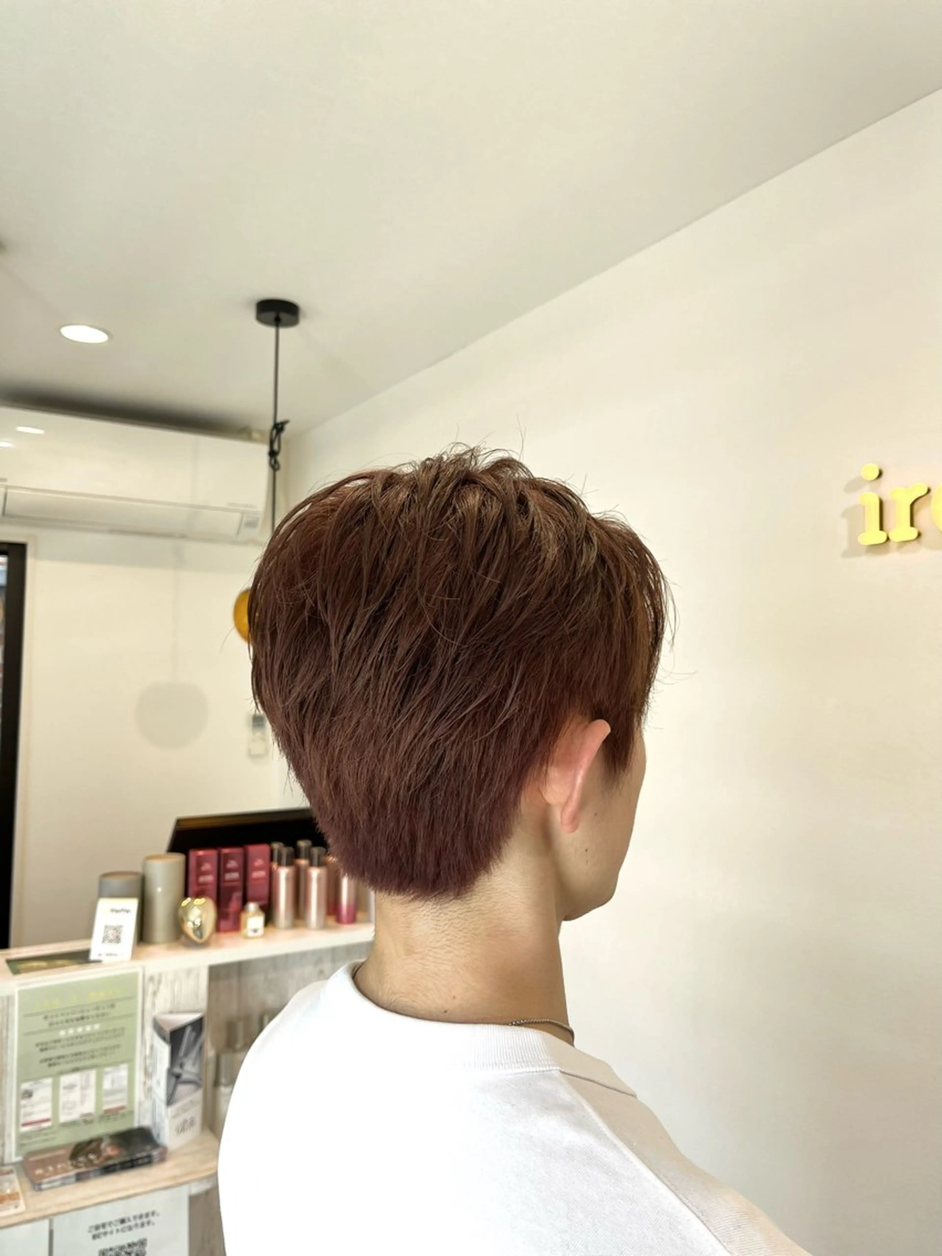 ショート カラー メンズ イロアイヘアー Renのヘアスタイル