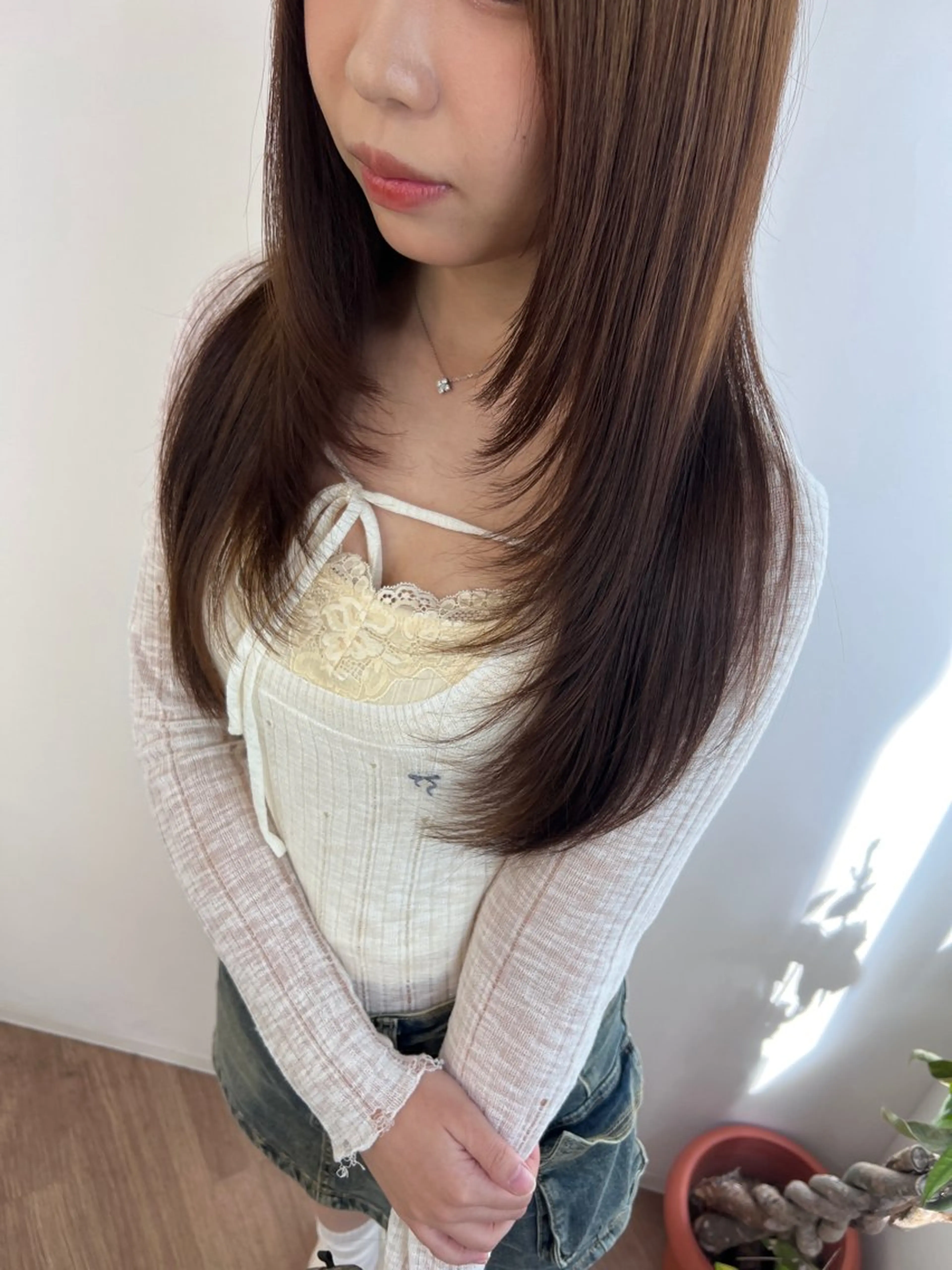 カラー 渋谷レイヤーカット❌ 縮毛矯正専門/武田涼のヘアスタイル