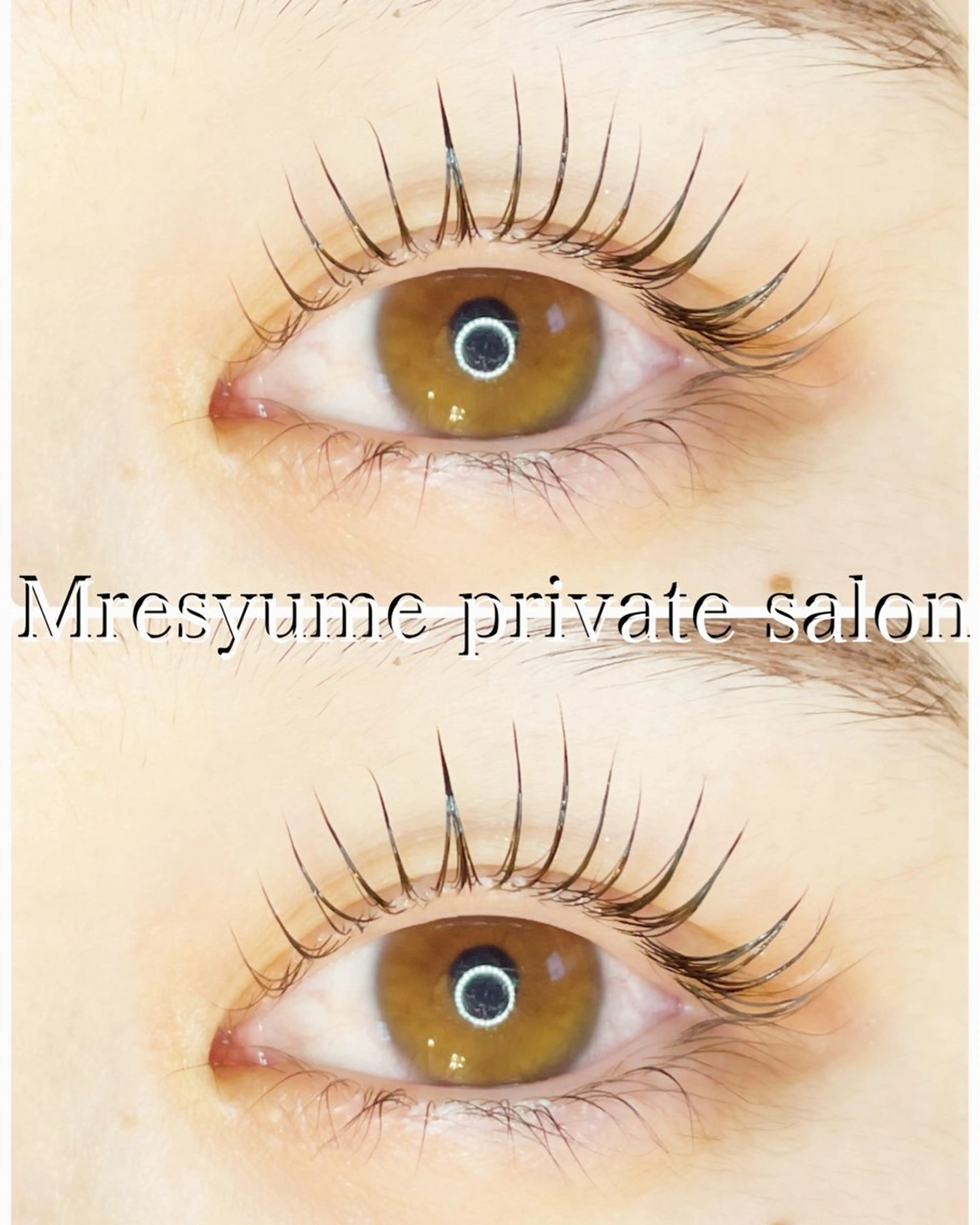 マツエク・マツパ マツパ Mresyume MAYUのマツエク・マツパデザイン