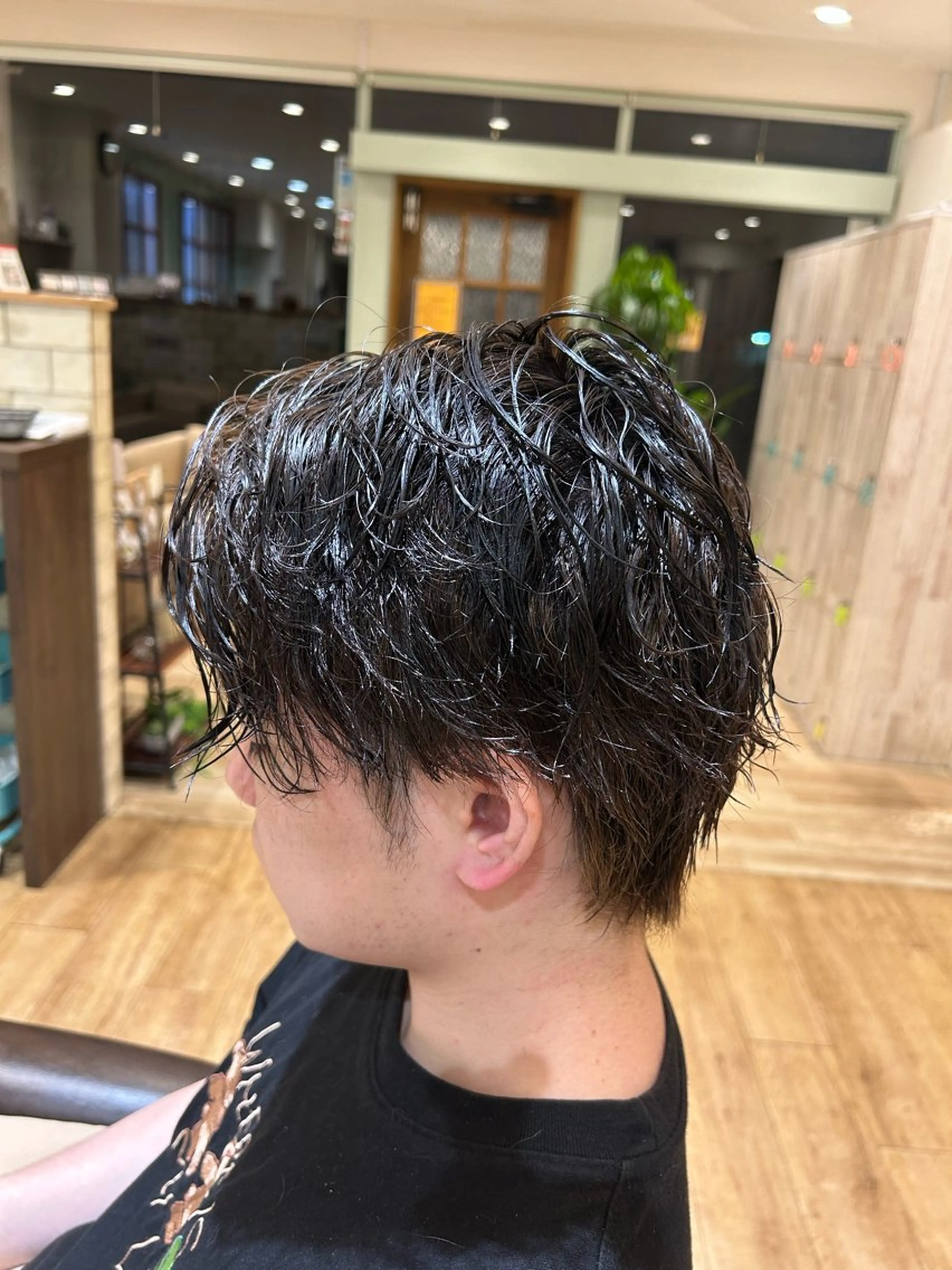 メンズカット＋パーマの写真