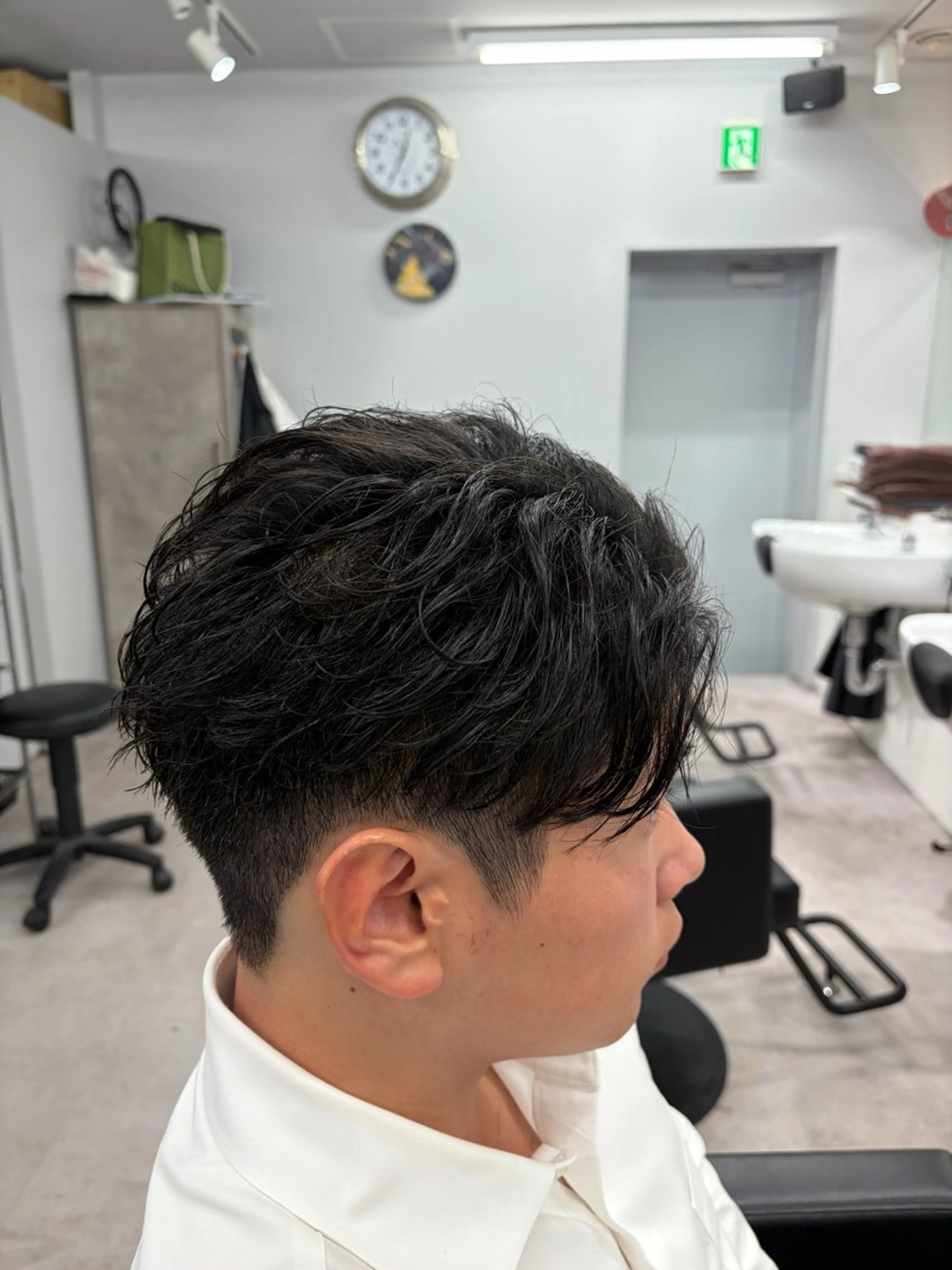 ショート ショートヘア カット パーマ 北千住No1 二田健吾‼️のヘアスタイル