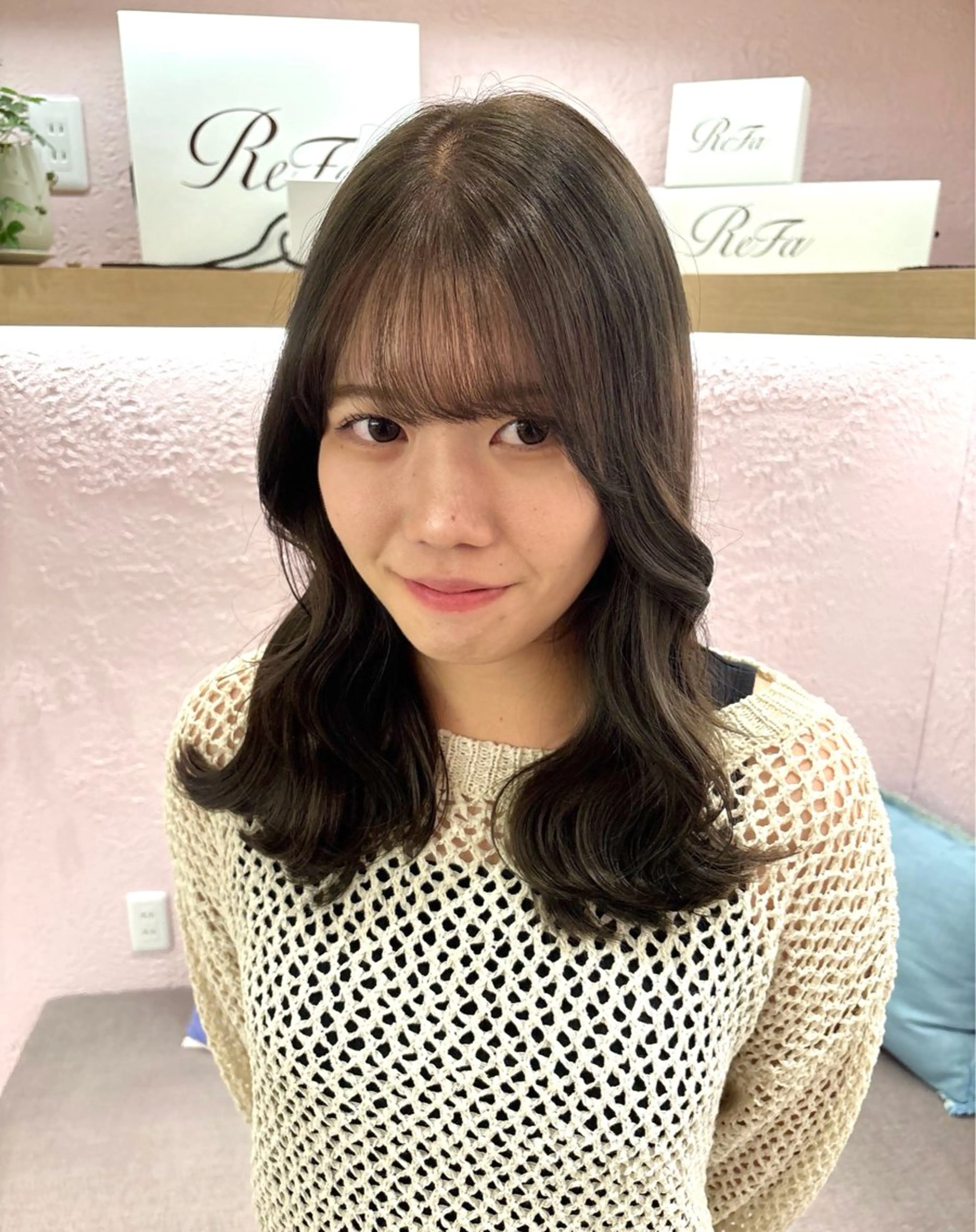 期間限定価格🌟｛全体カラー｝ダメージレス艶カラー🌻お仕上げは可愛くスタイリングさせていただきます🎀の写真