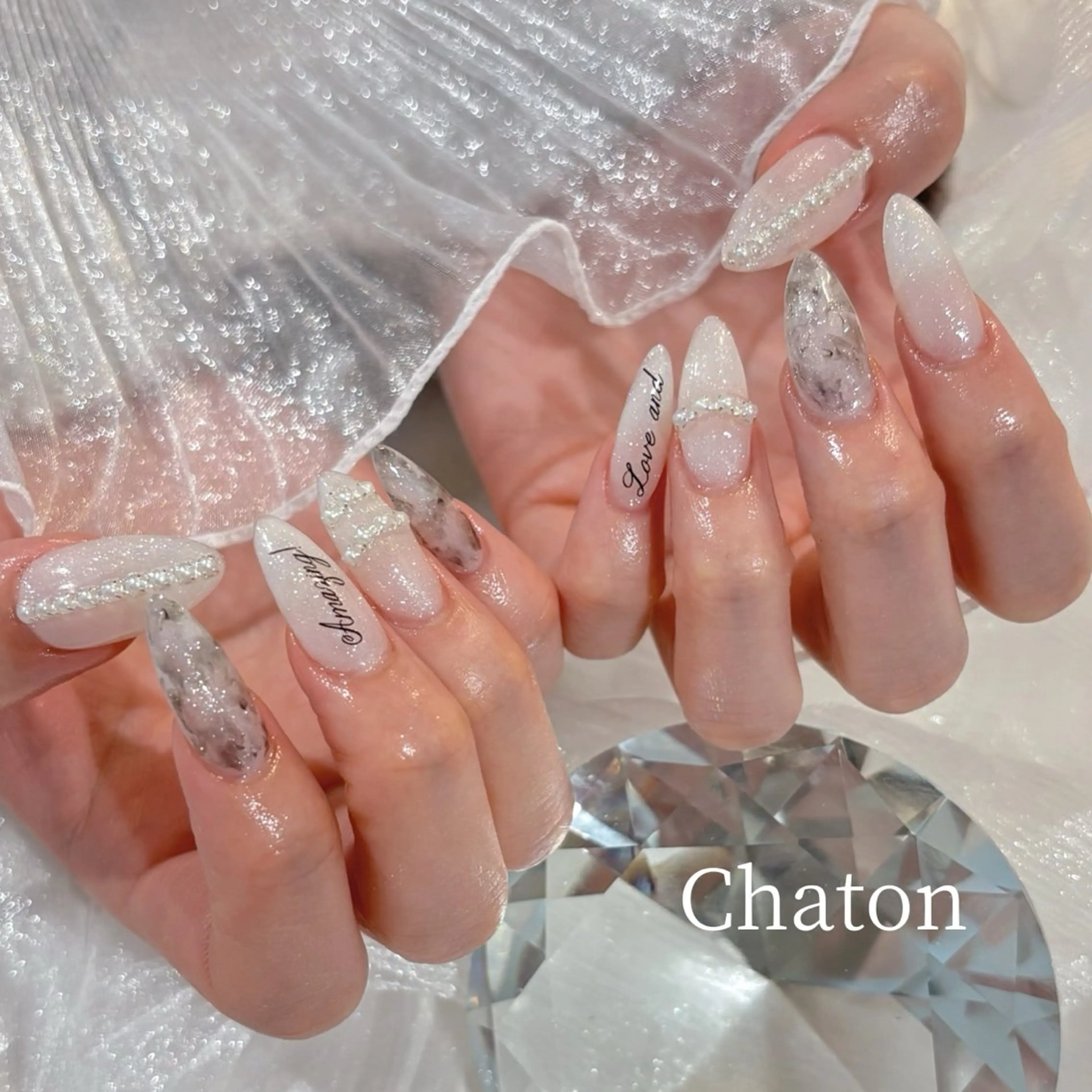 ネイル ハンドネイル chaton𓂃𓈒 MIKAMIのネイルデザイン