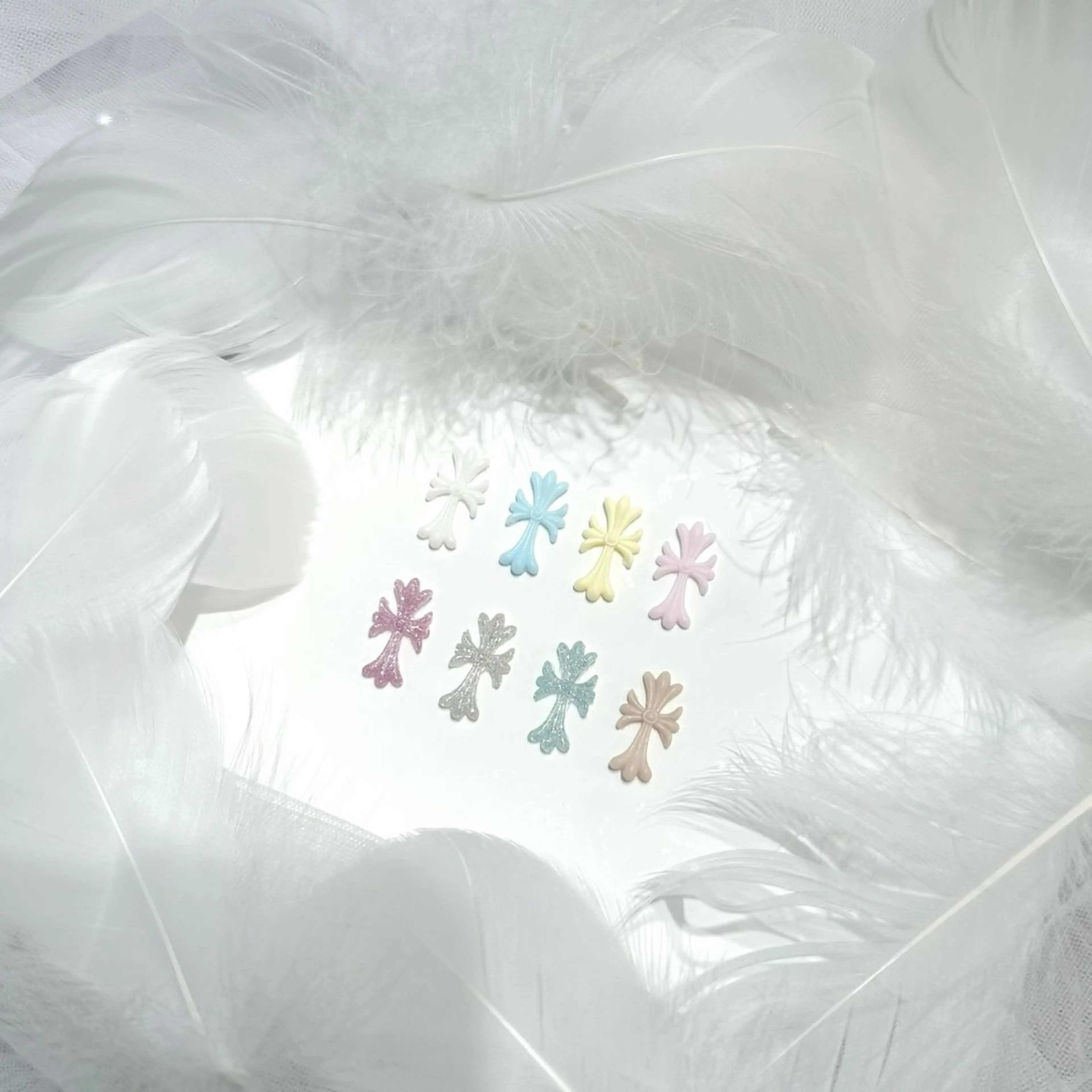 【大人気クロムネイル】クロムパーツ2個+ワンカラーの写真