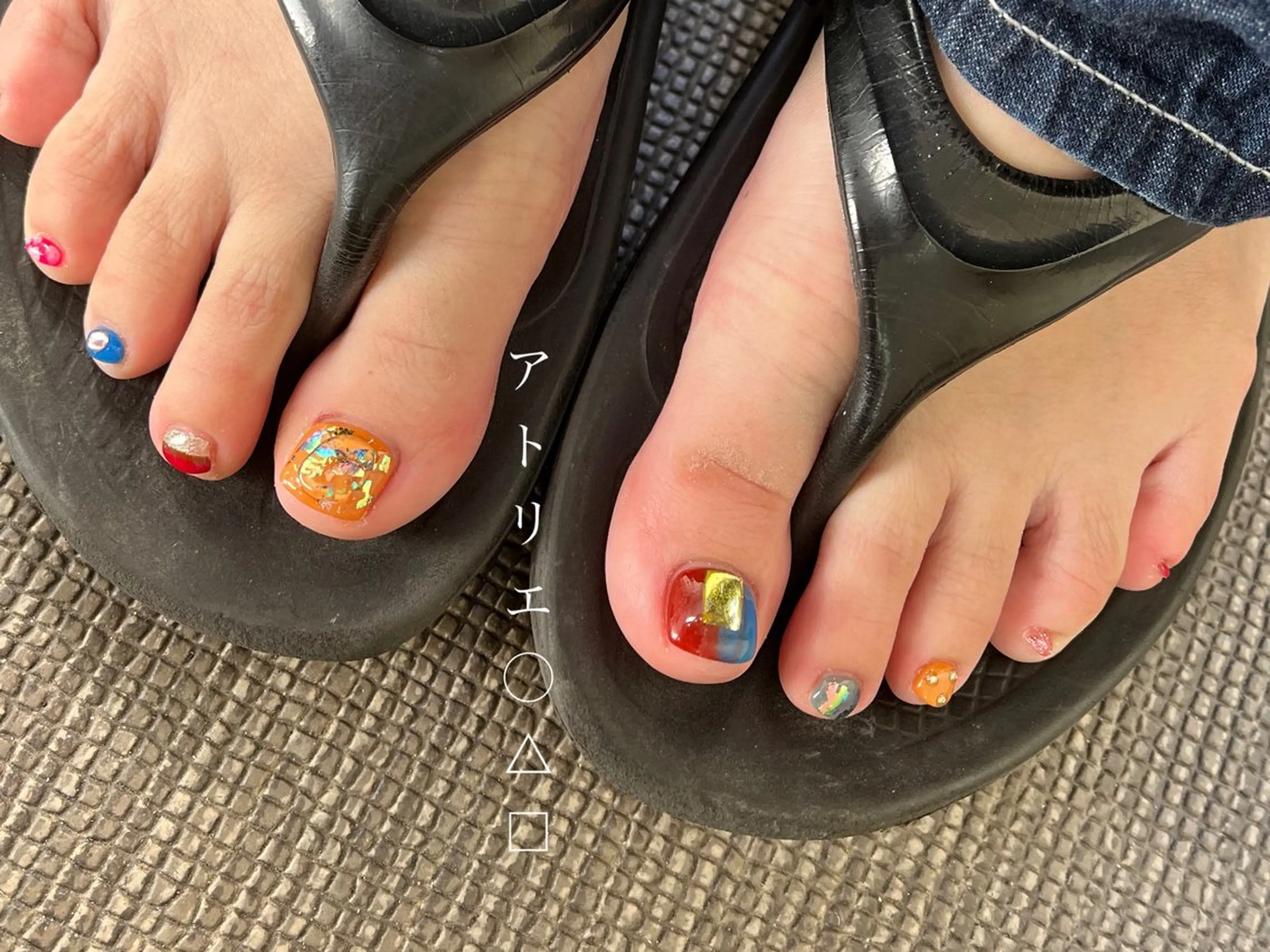 ネイル フットネイル アトリエ ○△□のネイルデザイン