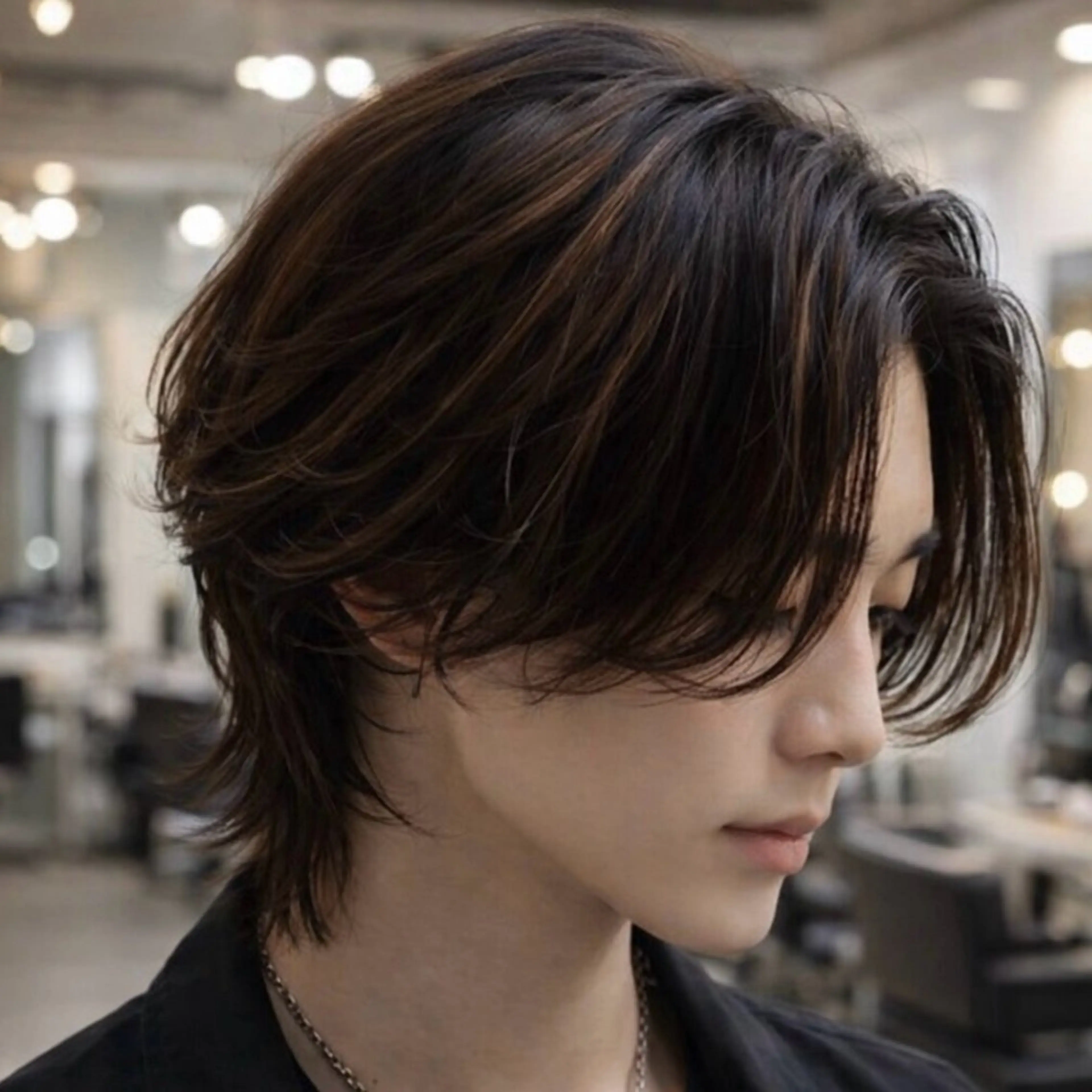 メンズ manami/ ハッシュレイヤーのヘアスタイル