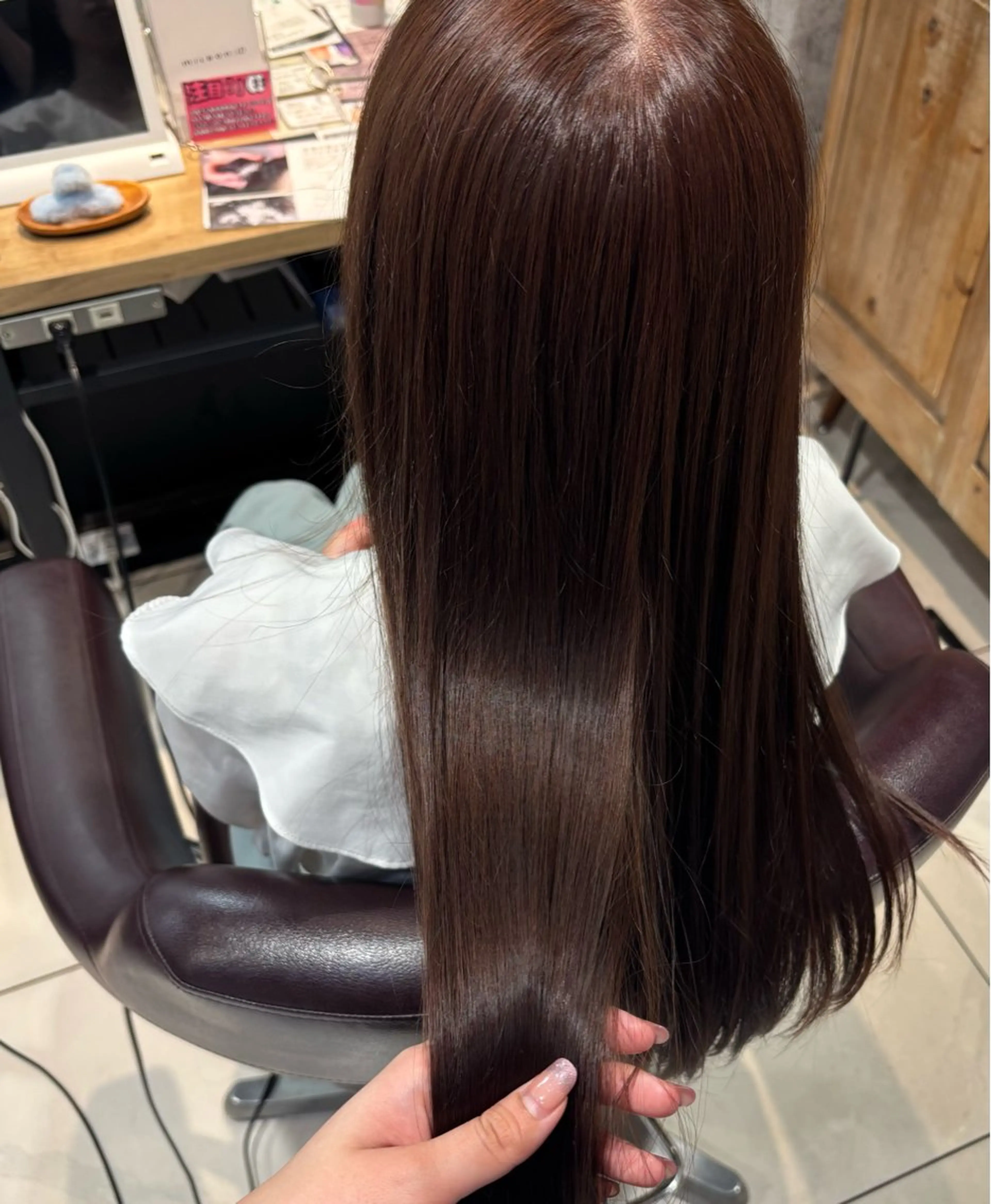 セミロング ヘアカラー 透明感ダブルカラー/ レイヤー💕miyuのヘアスタイル