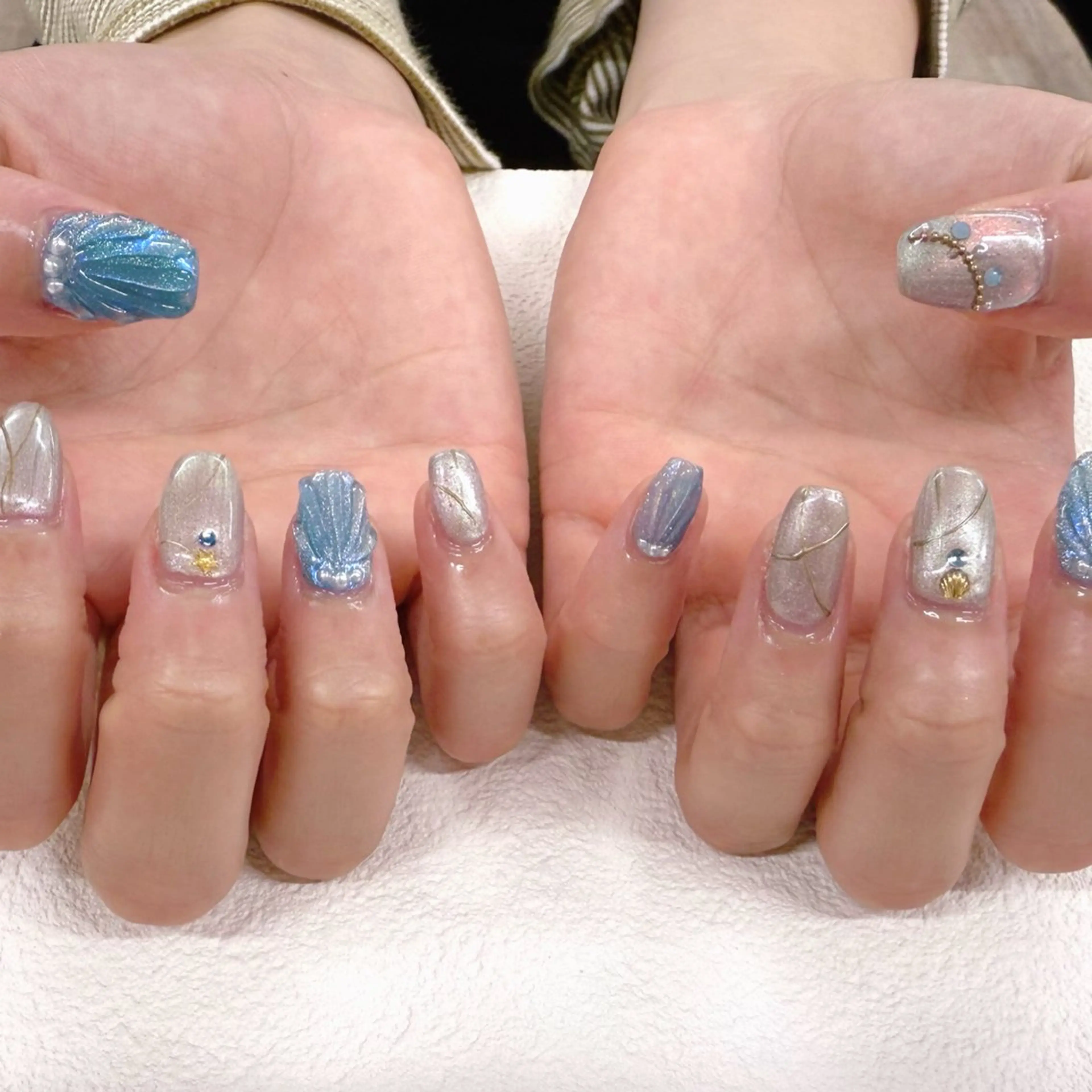 ネイル ハンドネイル Bianca♡ TAKANASHIのネイルデザイン