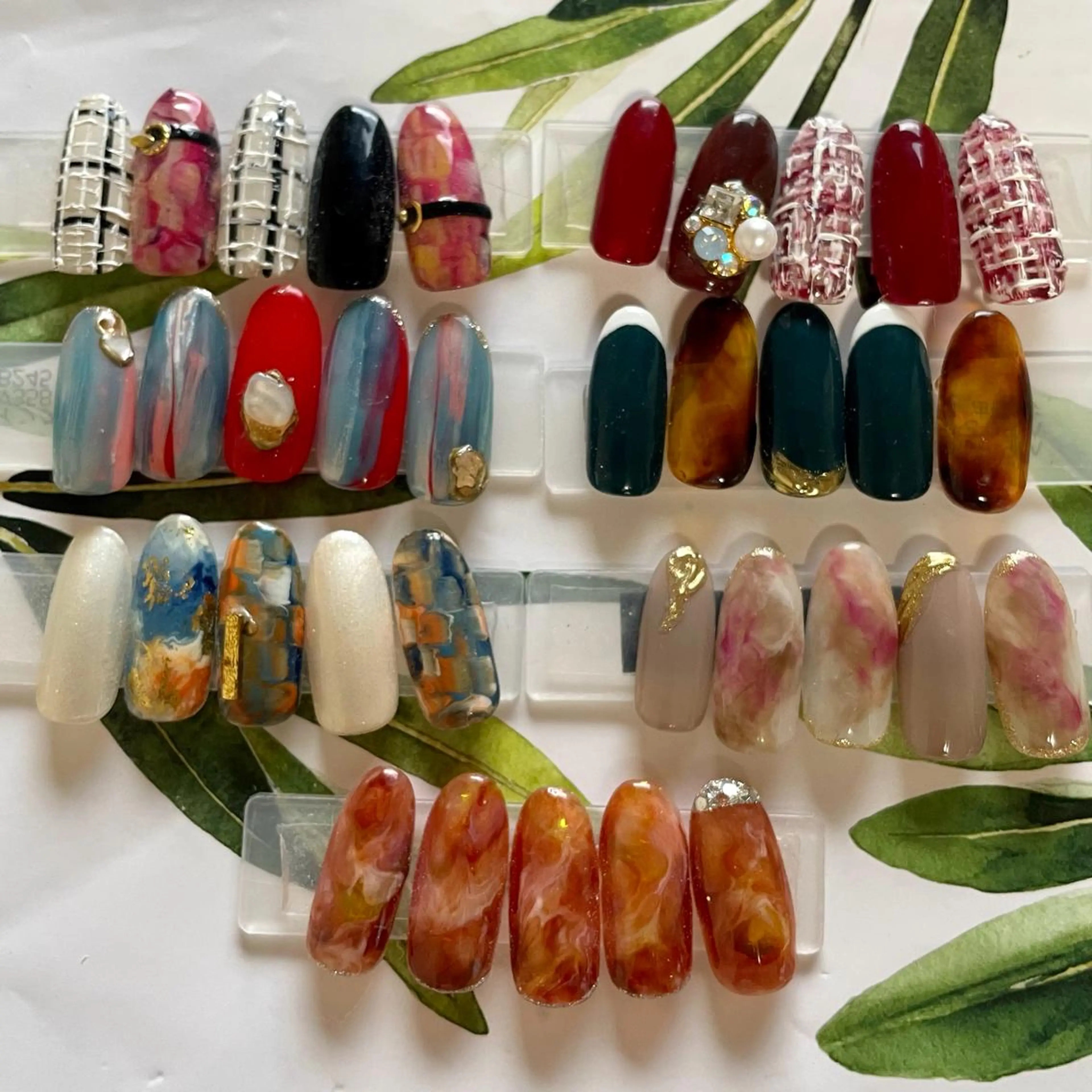 ネイル 奥園 良恵のネイルデザイン