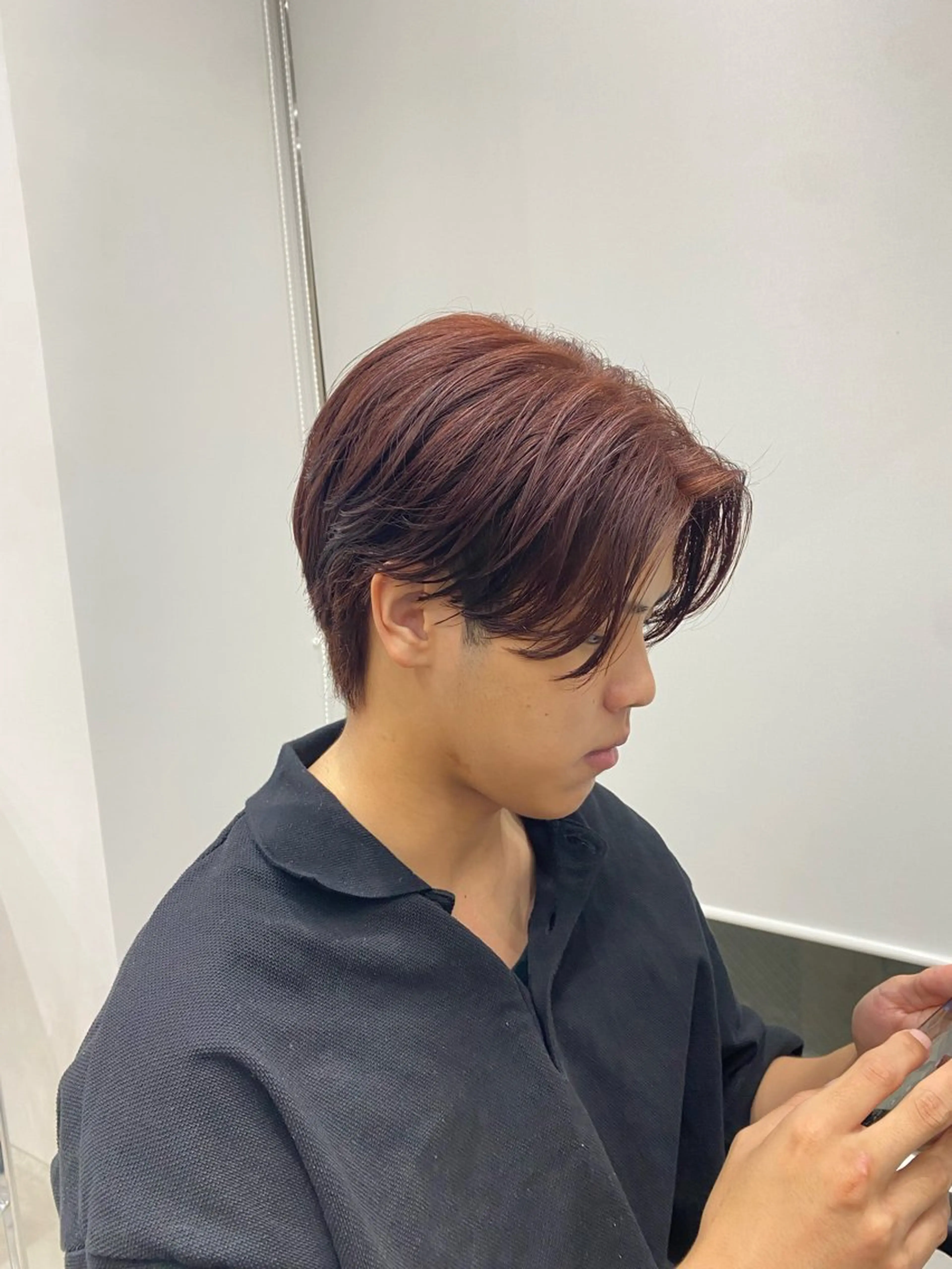 ミディアム カラー メンズ fifth天神パーマ 特化/大田宗一朗のヘアスタイル