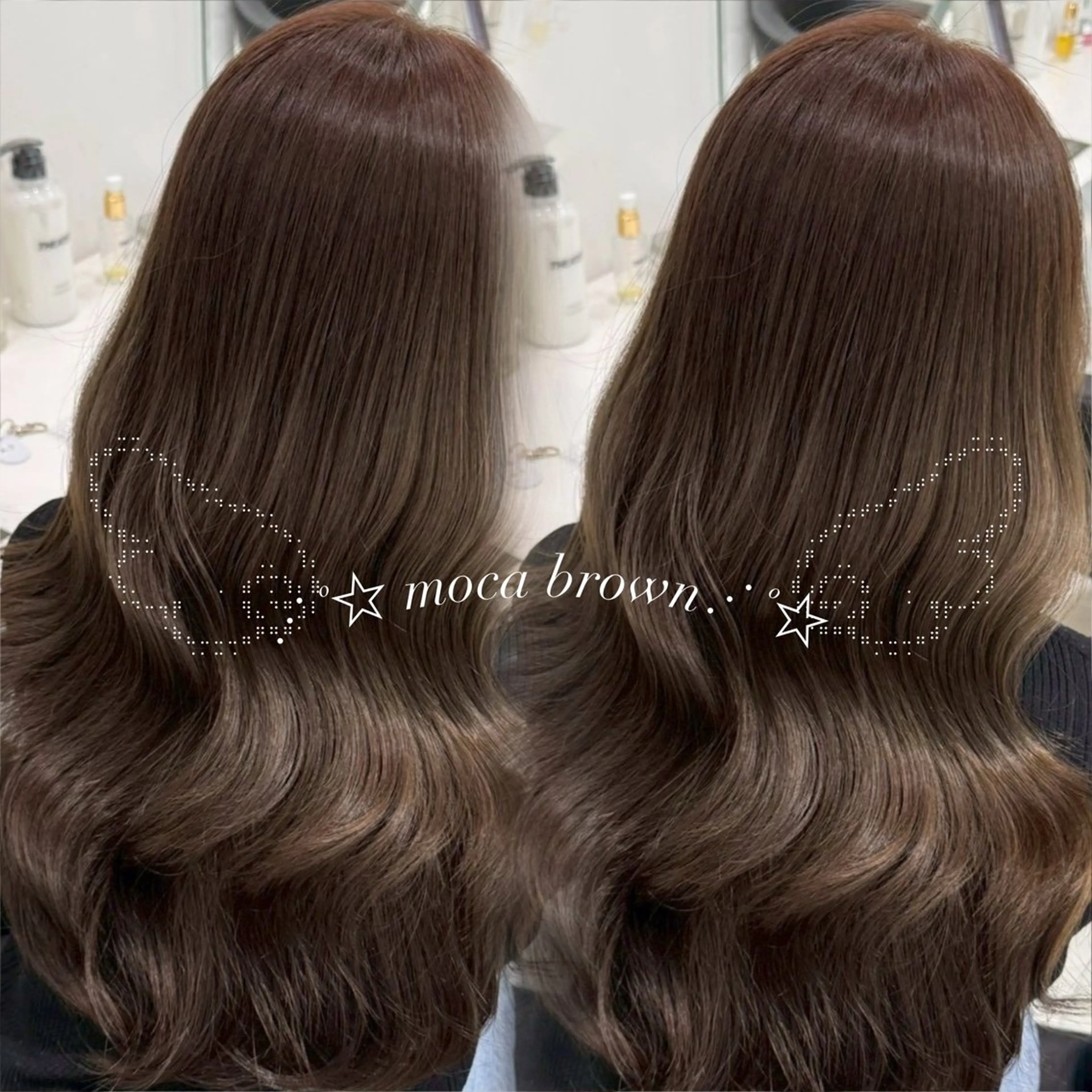 ロング カラー ヘアアレンジ ヘアカラー トリートメント 透明感暗髪カラー🦦 おとは🫧のヘアスタイル