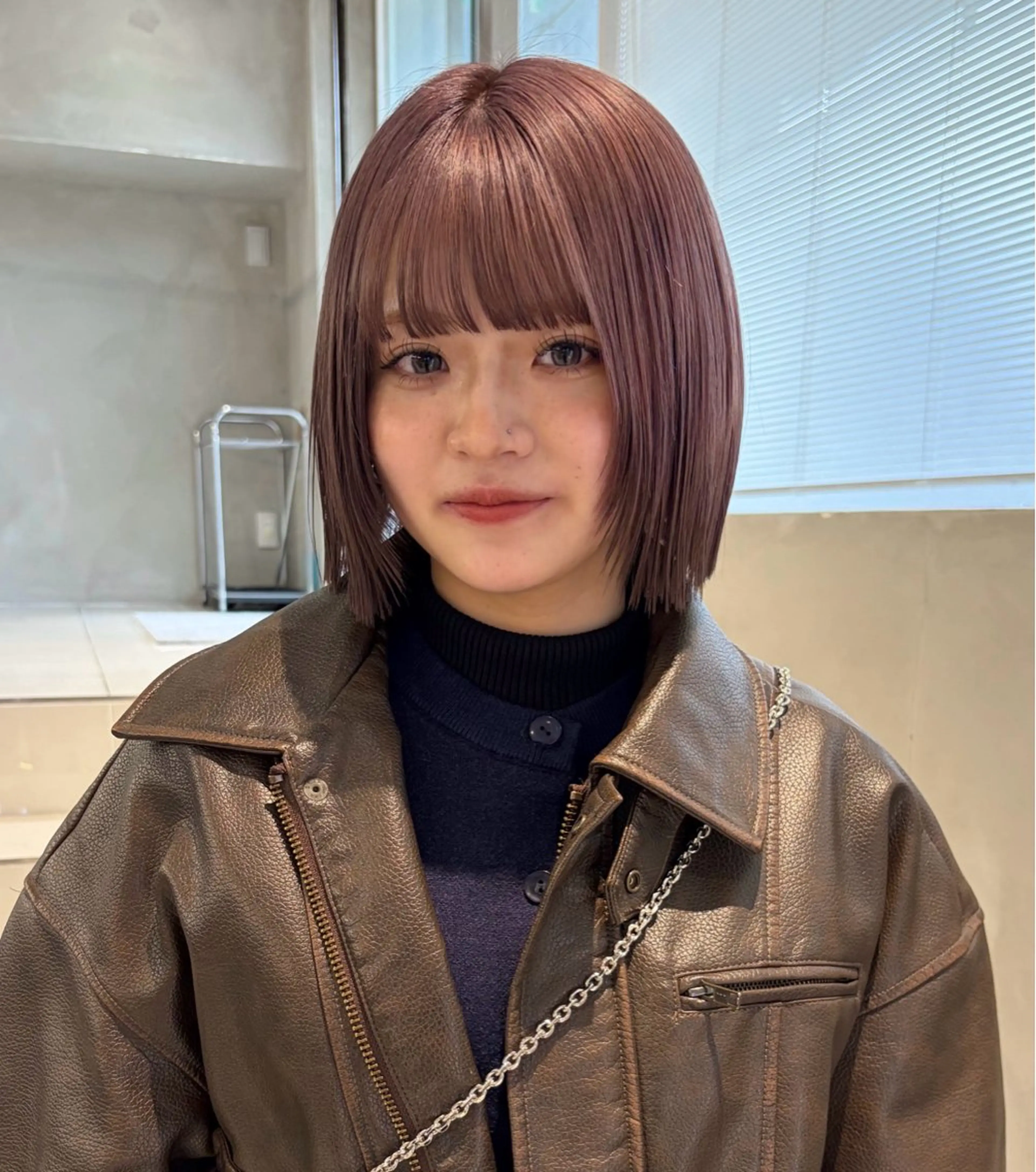 カラー ブリーチ ラベンダーカラー ラベンダーピンク ピンクカラー カット ヘアカラー 透明感カラー/set /hana🍀🪽‪のヘアスタイル