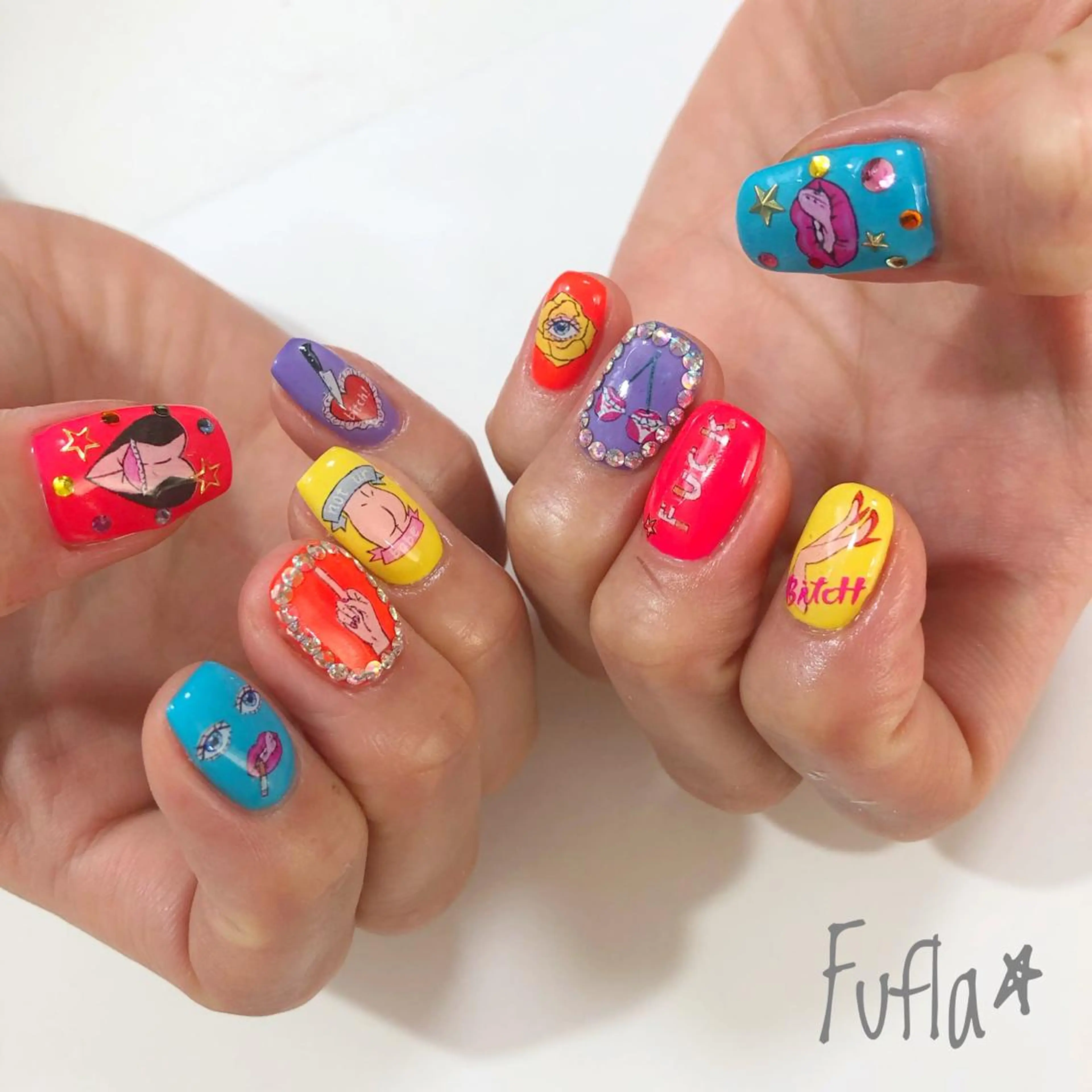 ネイル プライベートサロン Fuflaのネイルデザイン
