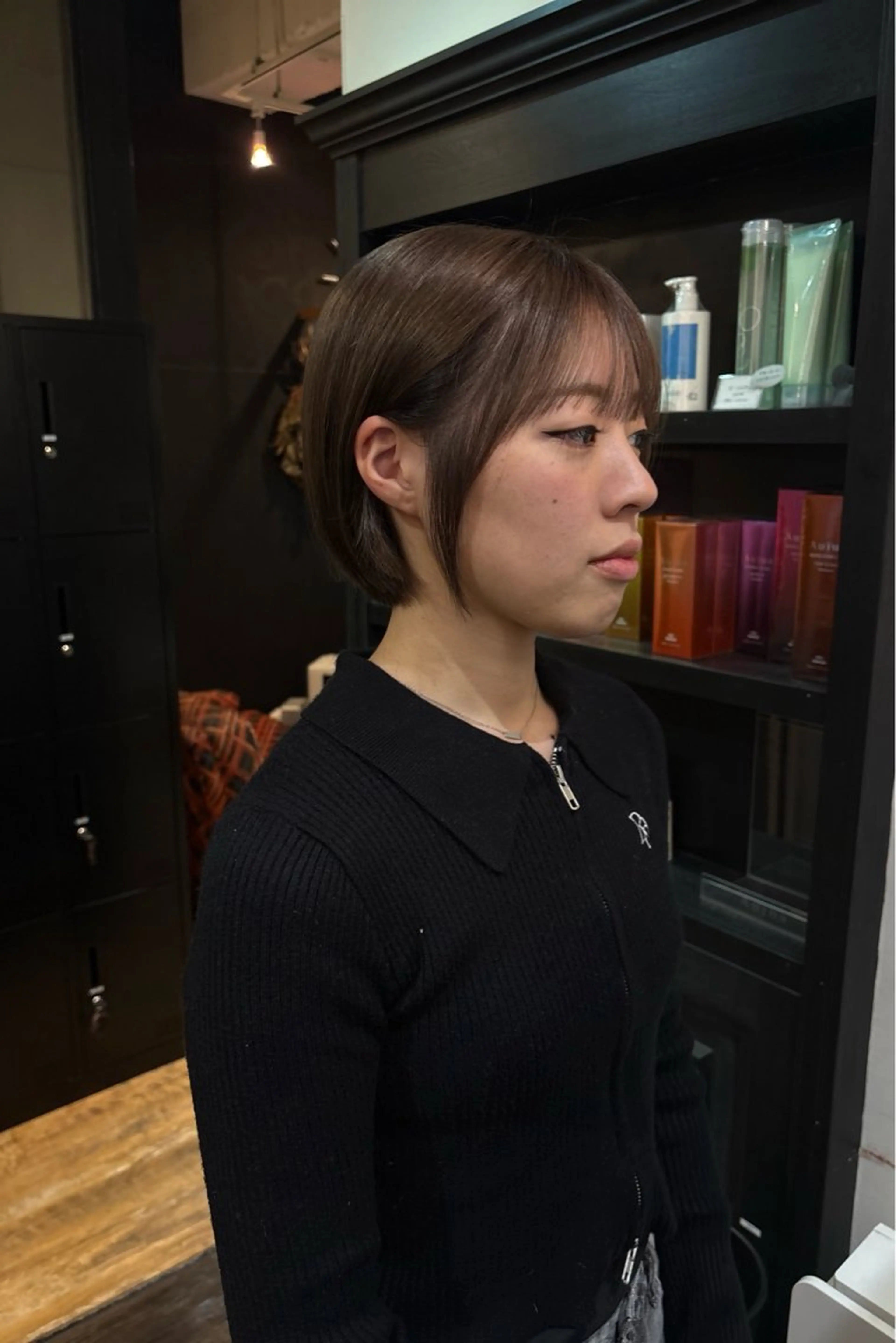 ショート 魚谷 綾渚のヘアスタイル